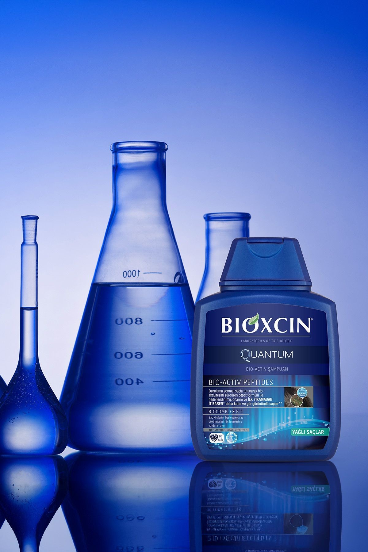 Bioxcin Quantum Şampuan 3 Al 2 Öde Yağlı Saçlar Için 3x300 Ml - Ince Telli Saçlar Için Dökülme Şampuanı