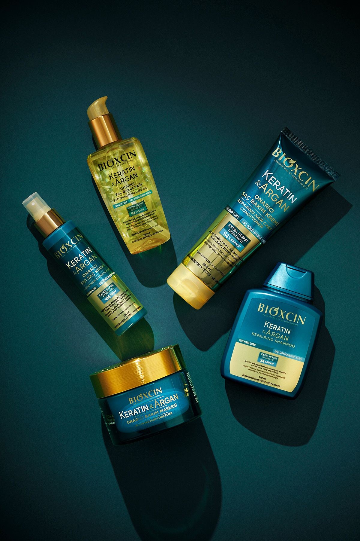 Bioxcin Keratin & Argan Onarıcı Bakım Şampuan 300 ml 3 Al 2 Öde - Yıpranmış Ve Hassas Saçlar