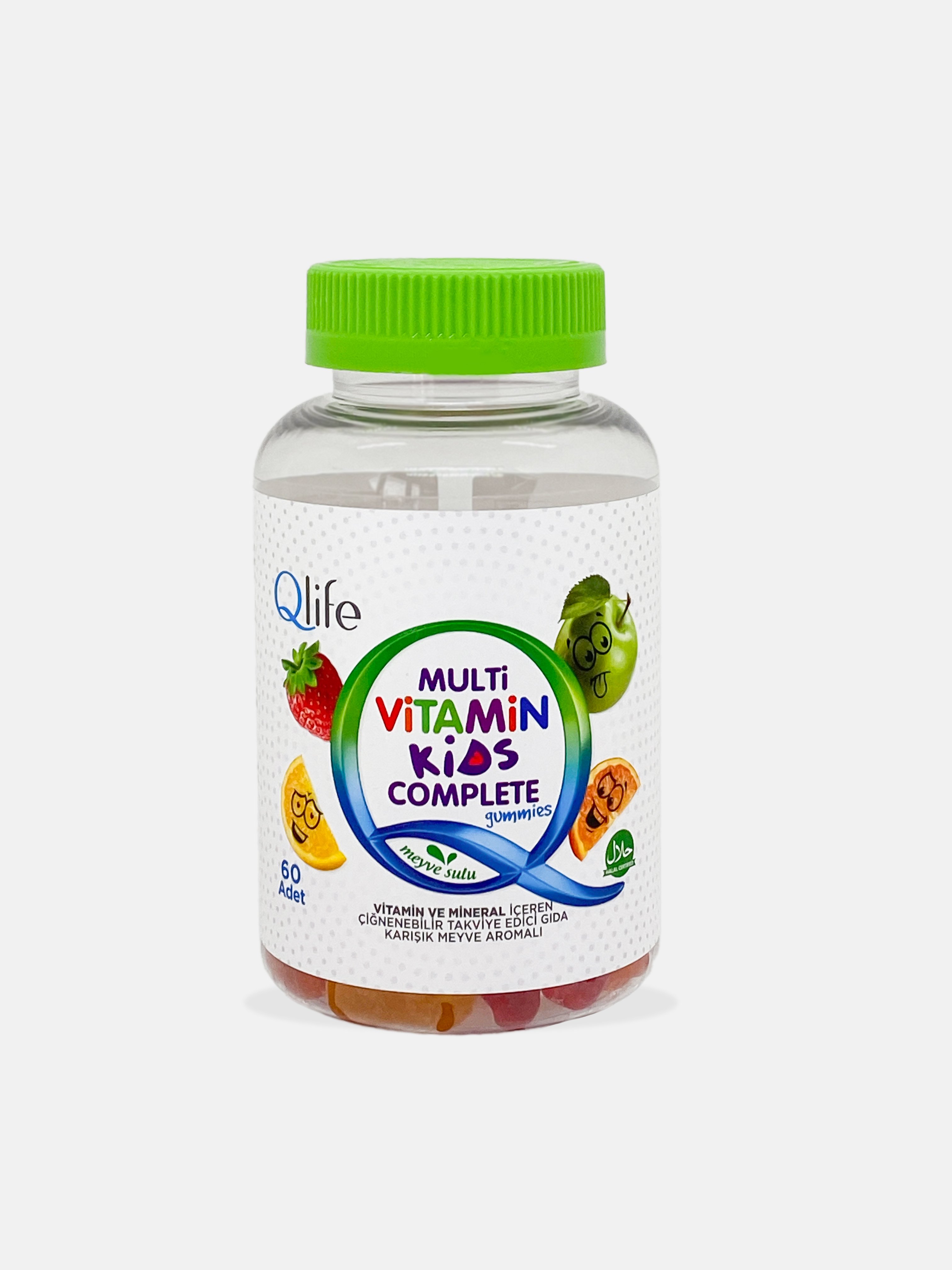 Çocuk Gelişim Seti — VOOP Omega3 Şurup + Qlife Multivitamin Gummies
