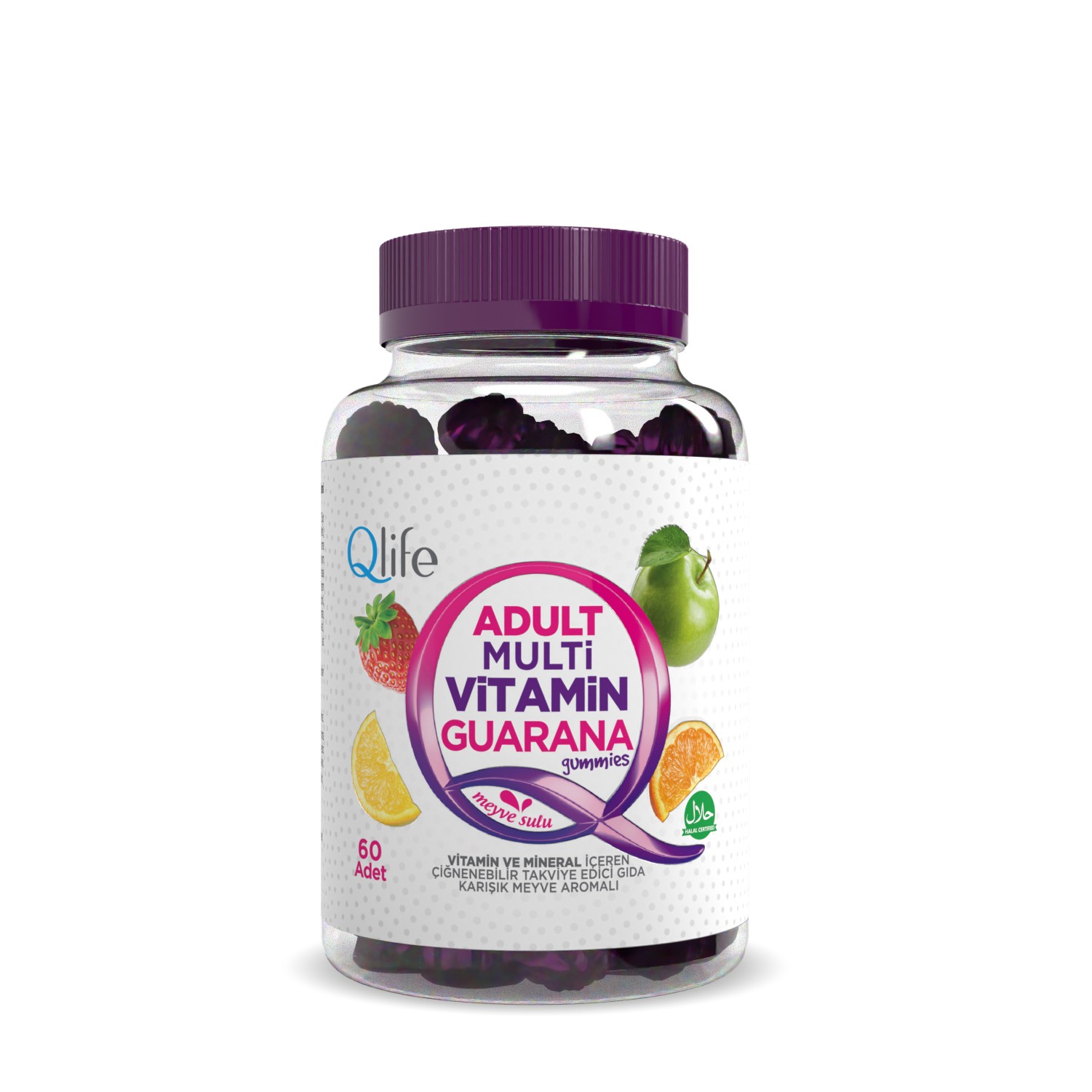 Çocuk & Yetişkin Seti — Qlife Guarana Gummies + Ocean Multi Şurup 