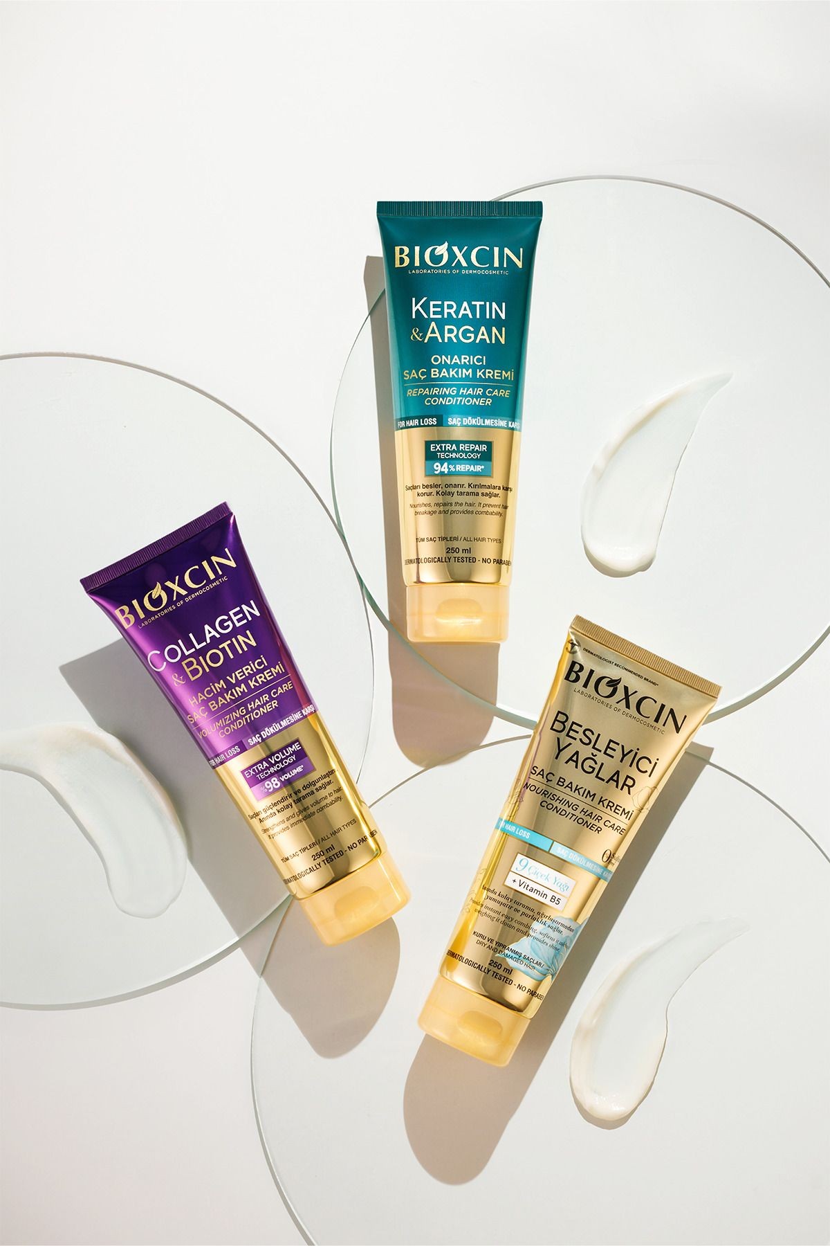 Bioxcin Keratin & Argan Onarıcı Bakım Şampuan 300 ml 3 Al 2 Öde - Yıpranmış Ve Hassas Saçlar