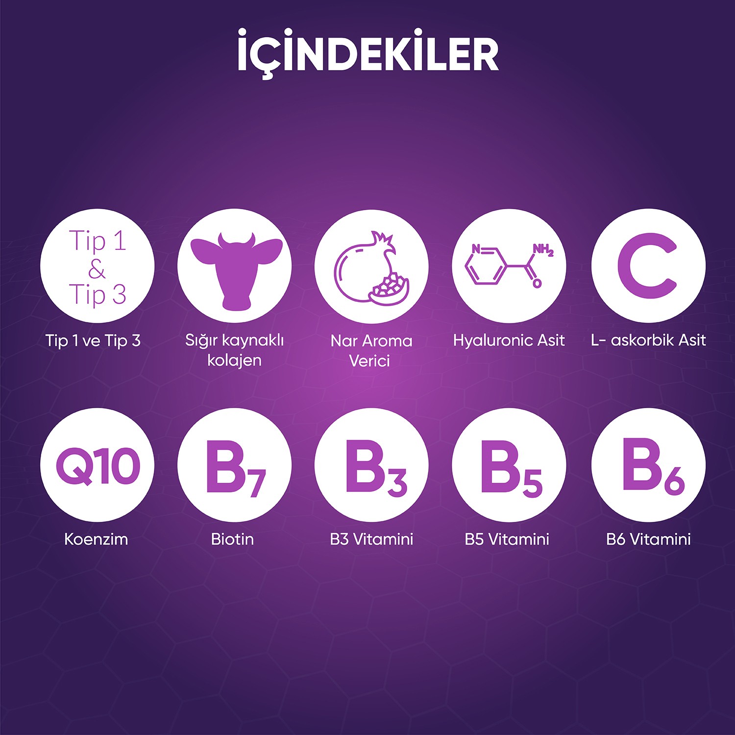 İçten Dışa Güzellik Seti — VOOP Kolajen 7 Tüp + VOOP Retinol & Kafein Serum