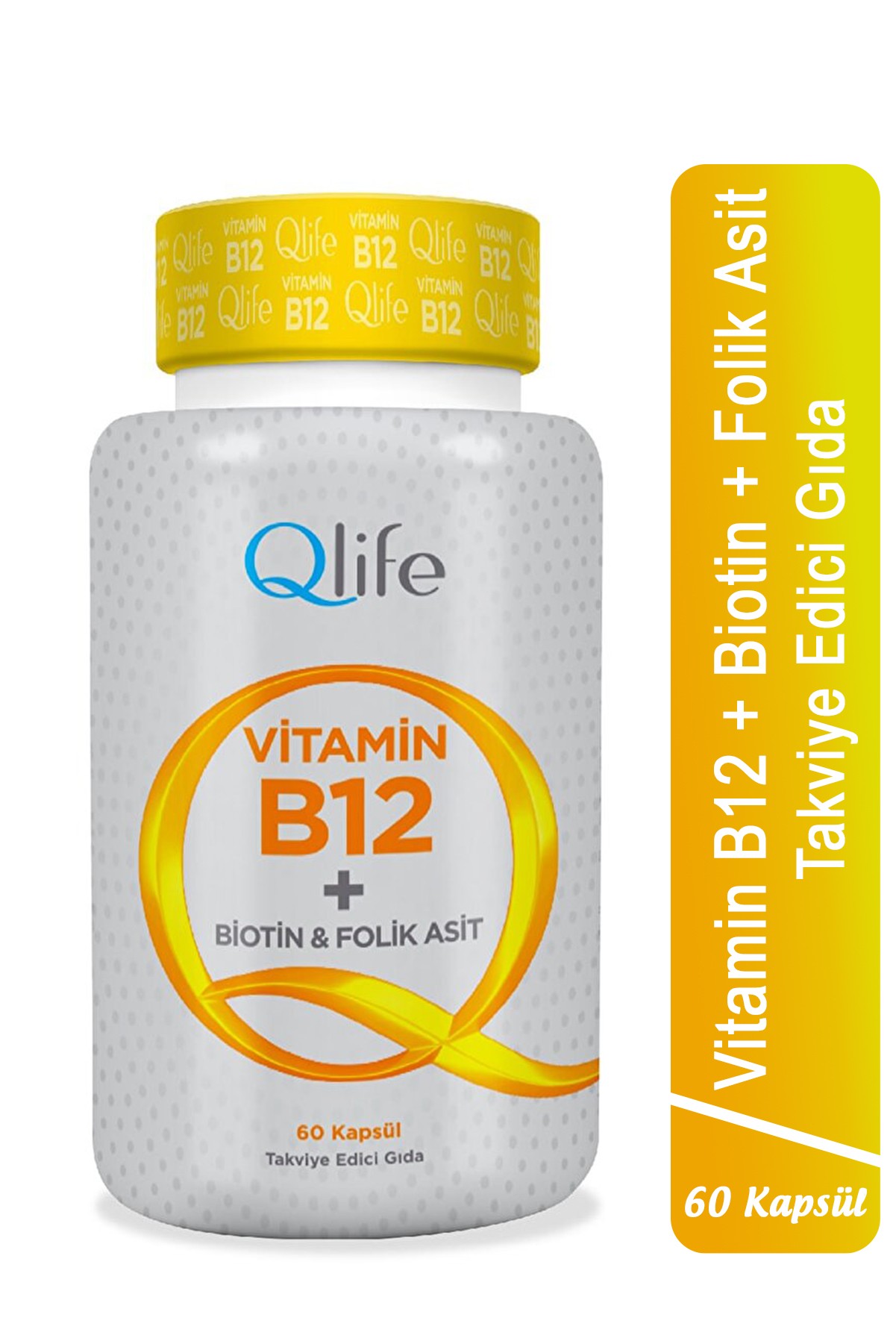 Bağışıklık Seti — Qlife Vitamin B12 + Ocean Vitamin C 