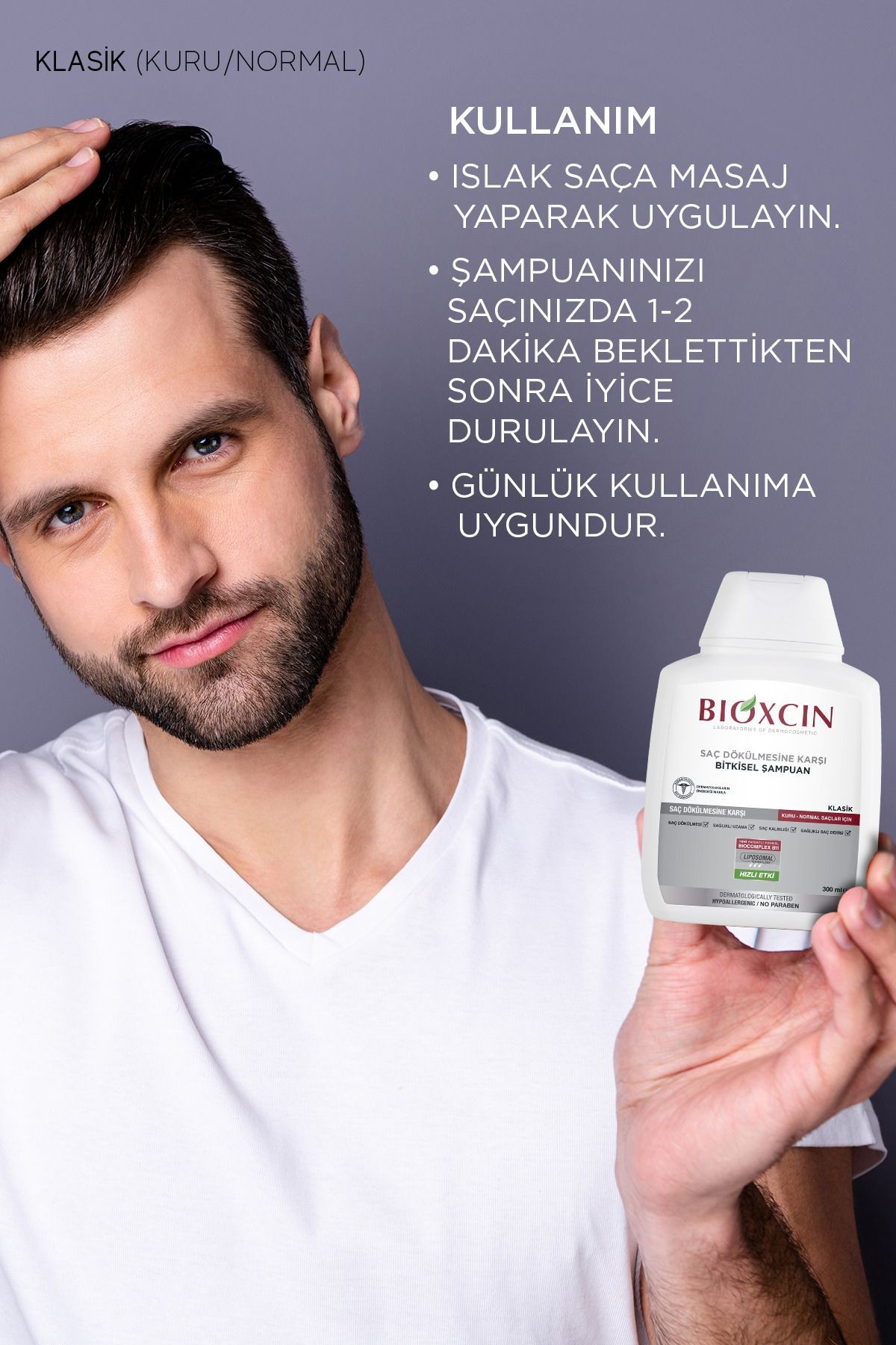 Bioxcin Genesis Kuru ve Normal Şaçlar İçin 300ml 3 AL 2 ÖDE - Klasik Saç Dökülme Karşıtı Şampuan