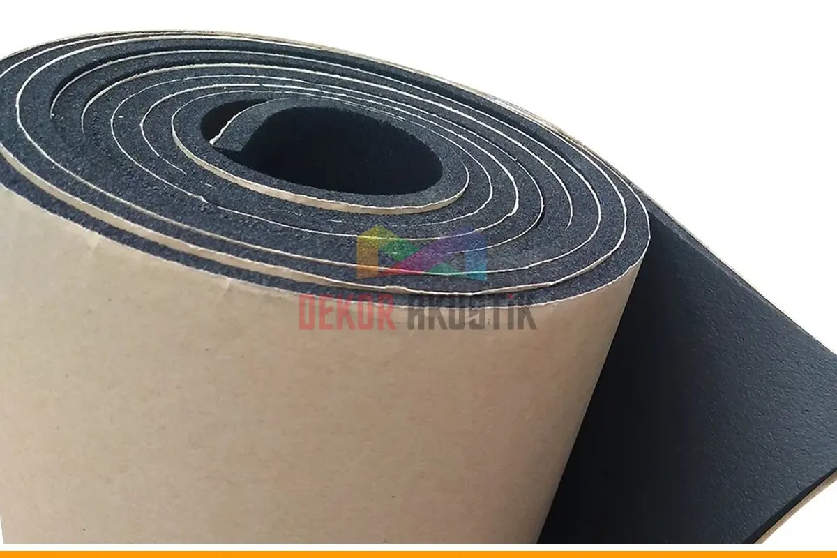 Yapışkanlı Elastomerik Kauçuk Sünger