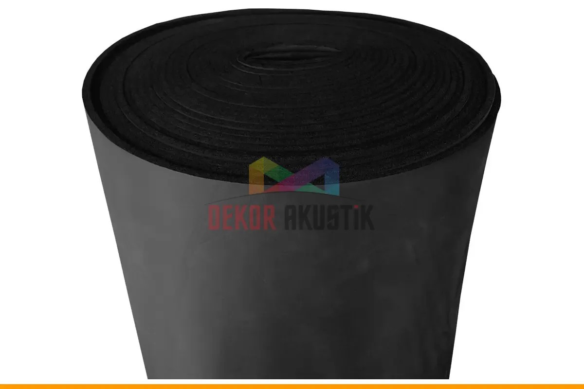 30 mm Düz Yanmaz Akustik Sünger - 10 m2 Rulo