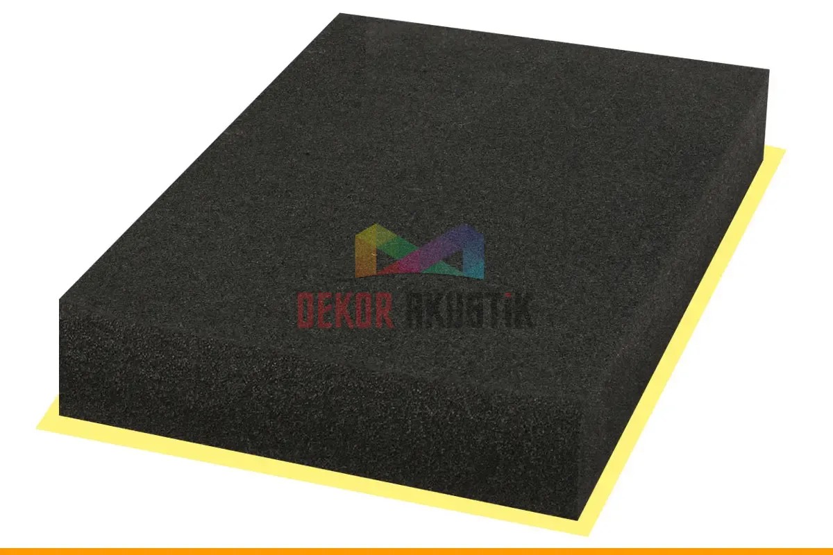 20 mm Yapışkanlı Düz Yanmaz Akustik Sünger – 10 m2 Rulo