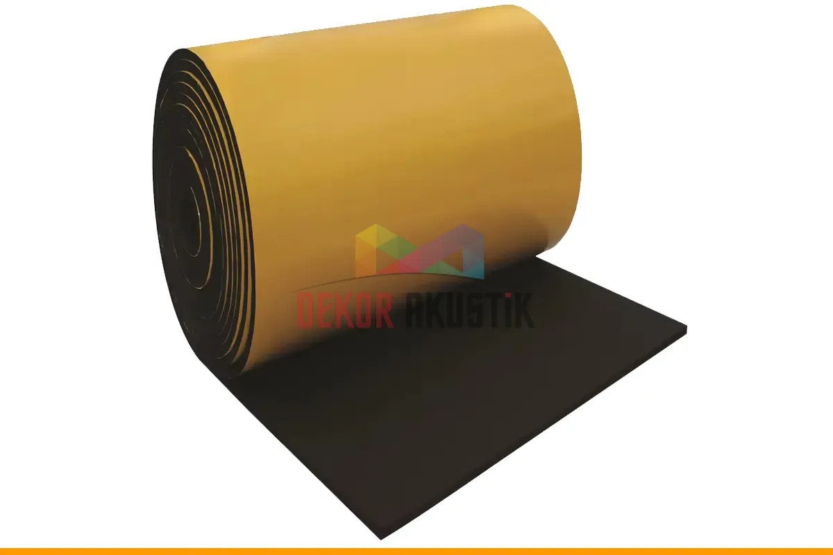 Yapışkanlı Elastomerik Kauçuk Sünger