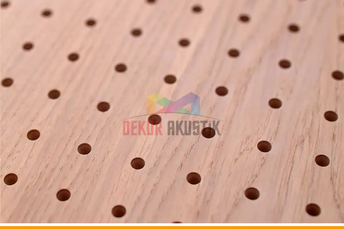 Delikli Akustik Ahşap Panel
