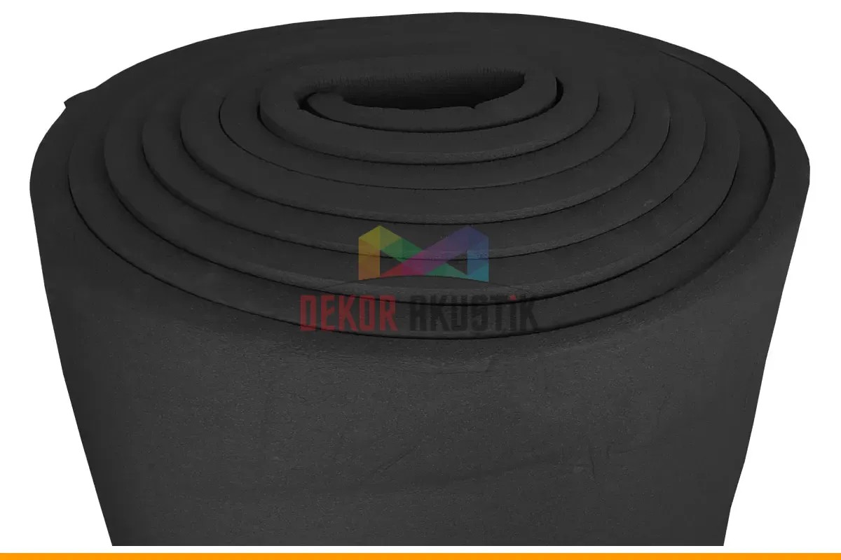 30 mm Düz Yanmaz Akustik Sünger - 10 m2 Rulo