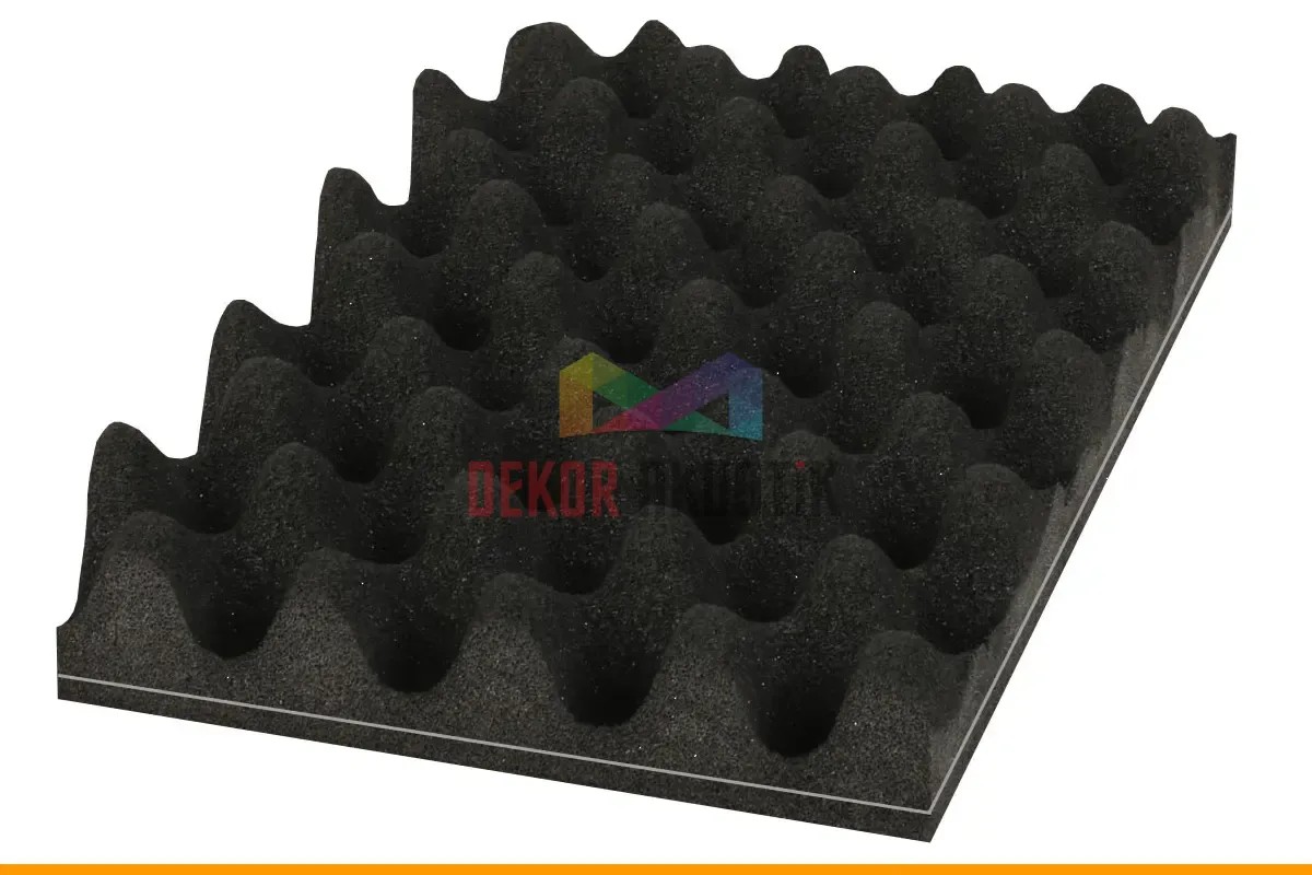 33 mm Bariyerli Akustik Yumurta Sünger