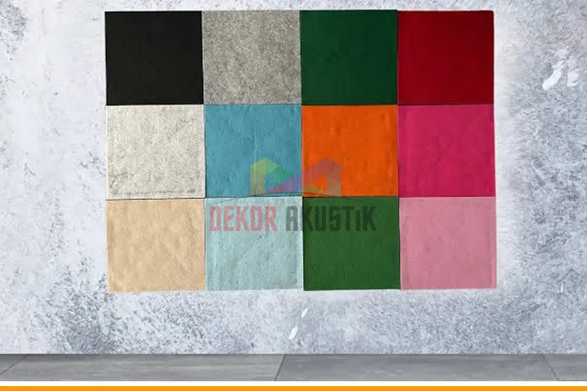 Akustik Keçe Panel ( 4’lü Paket )