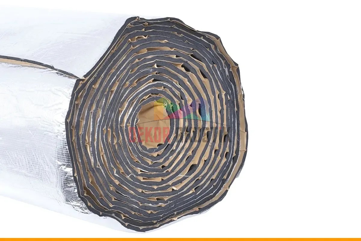 Alüminyum Folyolu Yapışkanlı Kauçuk Sünger