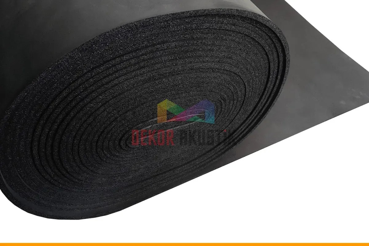 20 mm Düz Yanmaz Akustik Sünger - 10 m2 Rulo