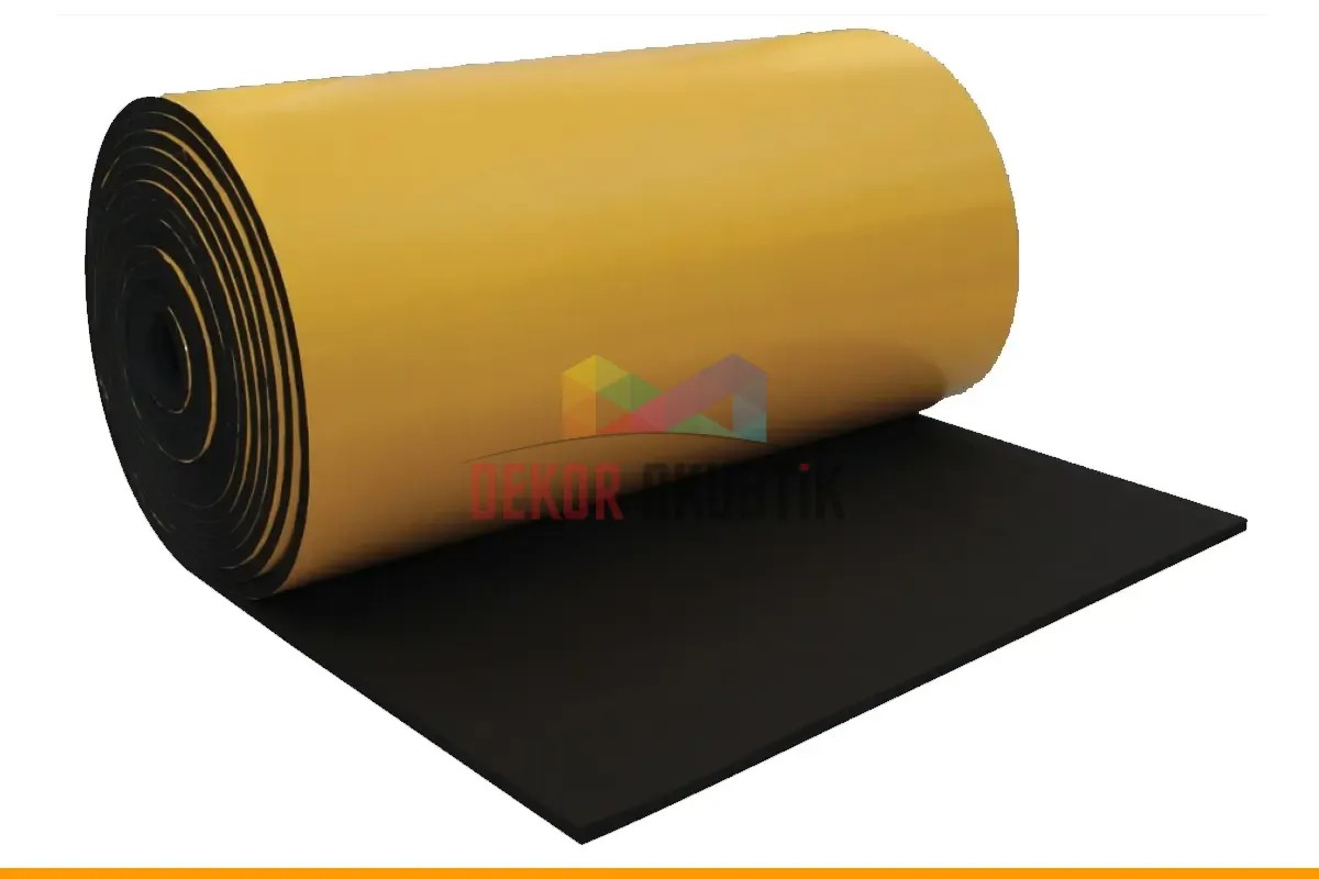 Yapışkanlı Elastomerik Kauçuk Sünger