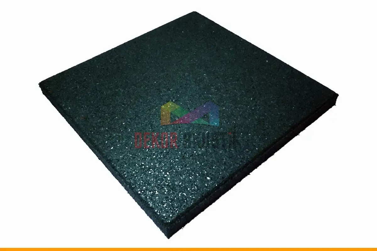 Zemin Kauçuk Levha 2,5 cm - 50x50 cm