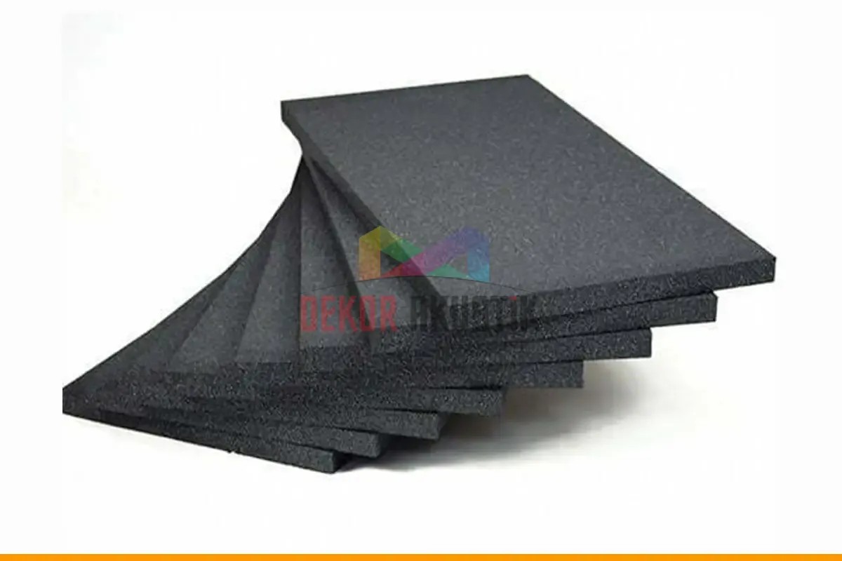 Zemin Kauçuk Levha 2,5 cm - 50x50 cm