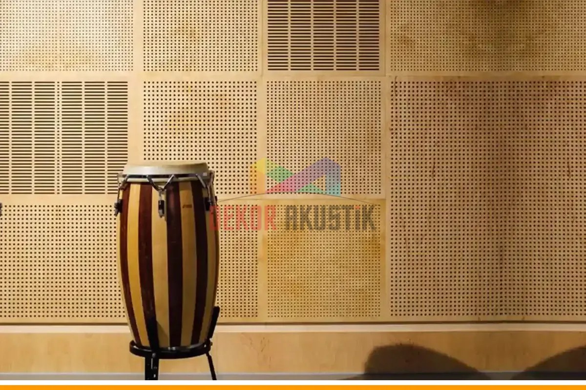 Delikli Akustik Ahşap Panel