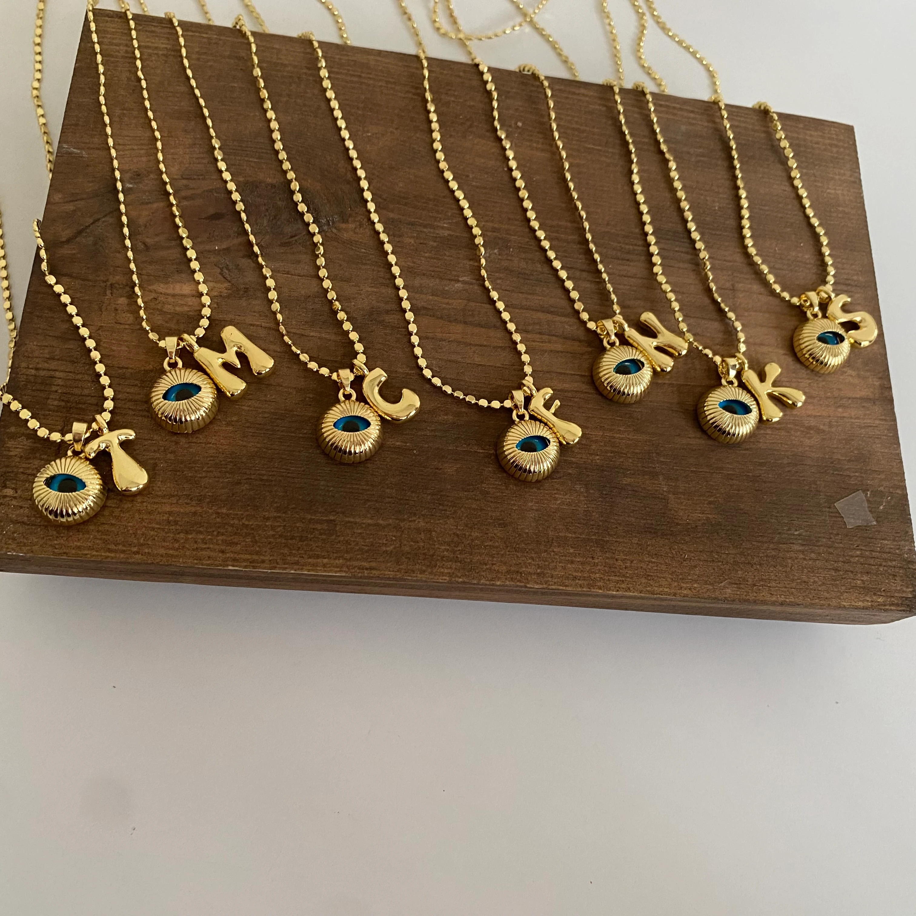 14k Gold Harf Zincir Kolye