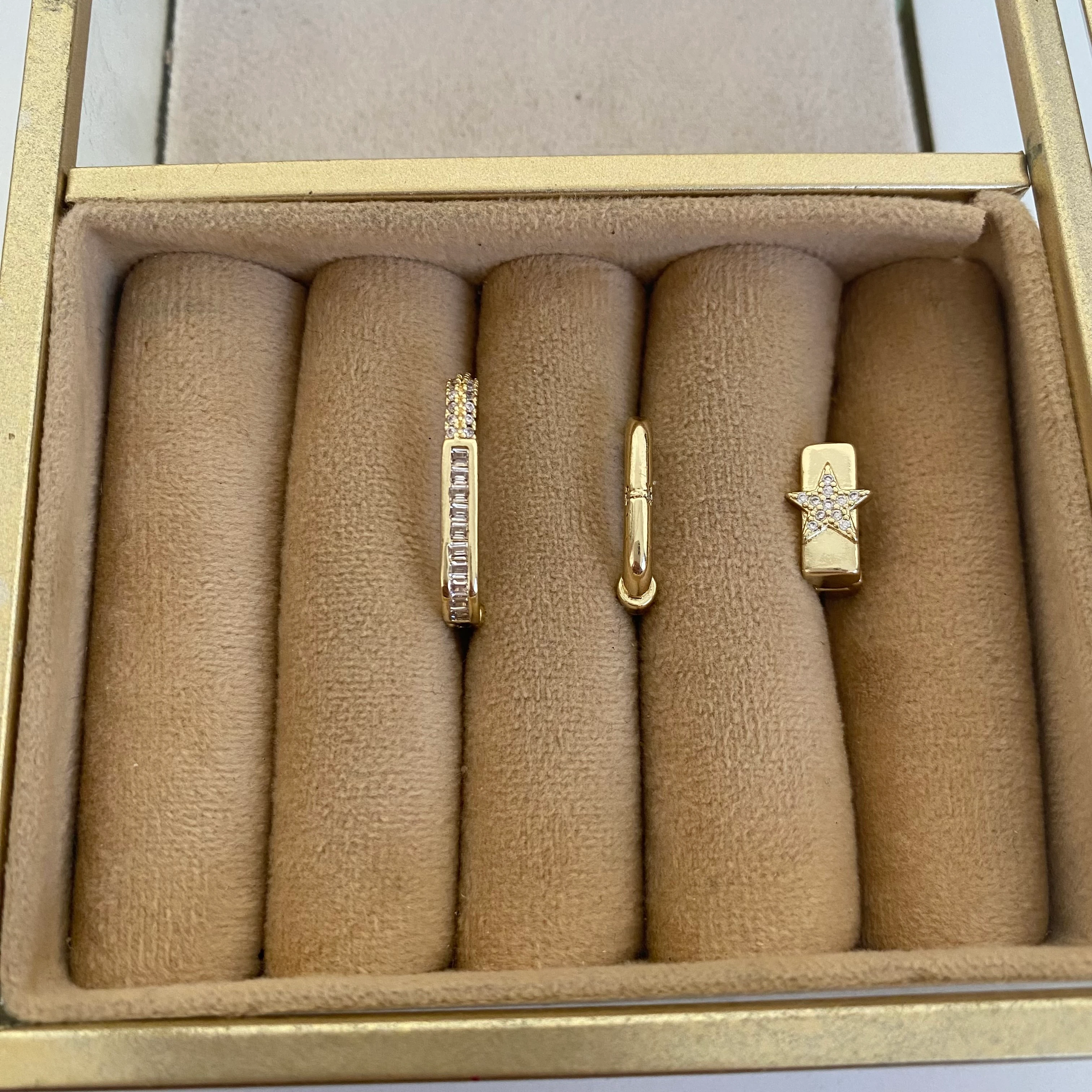 Xuping Üçlü Gold Set Küpe