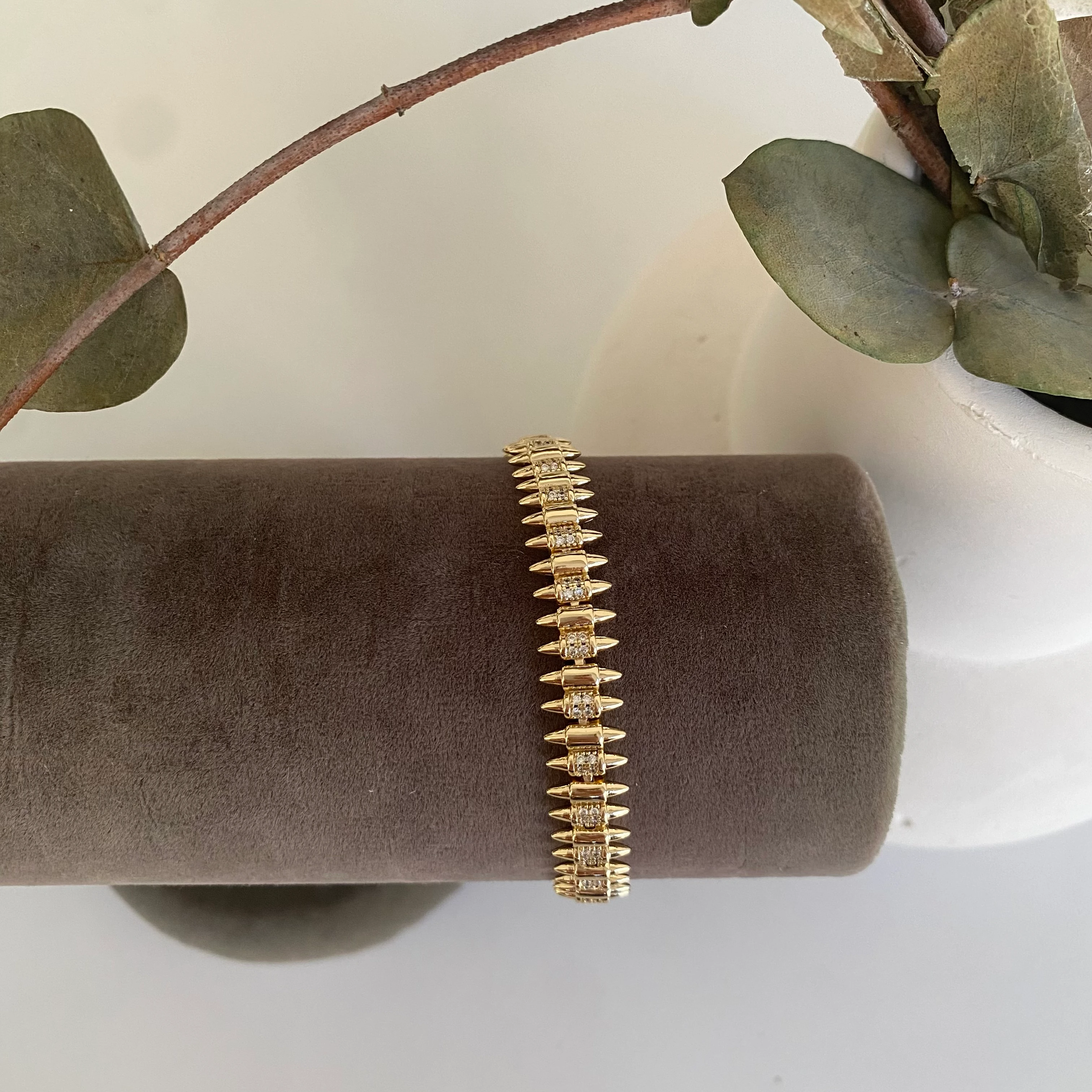 Xuping Modern Tasarım Taşlı Bileklik