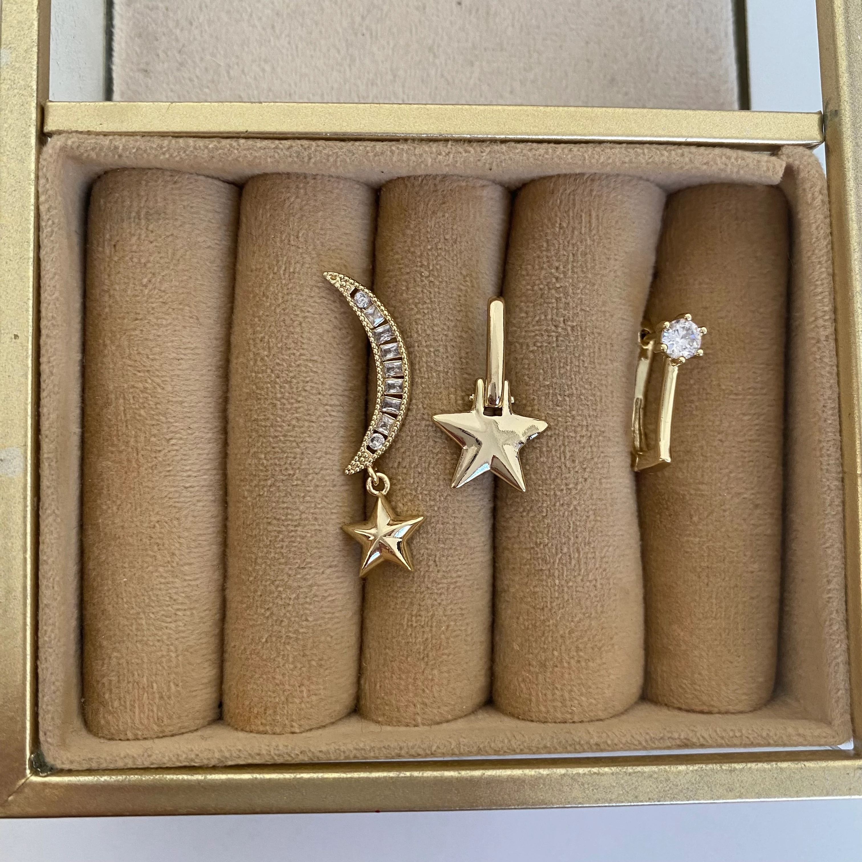 Xuping Gold Yıldız Set Küpe