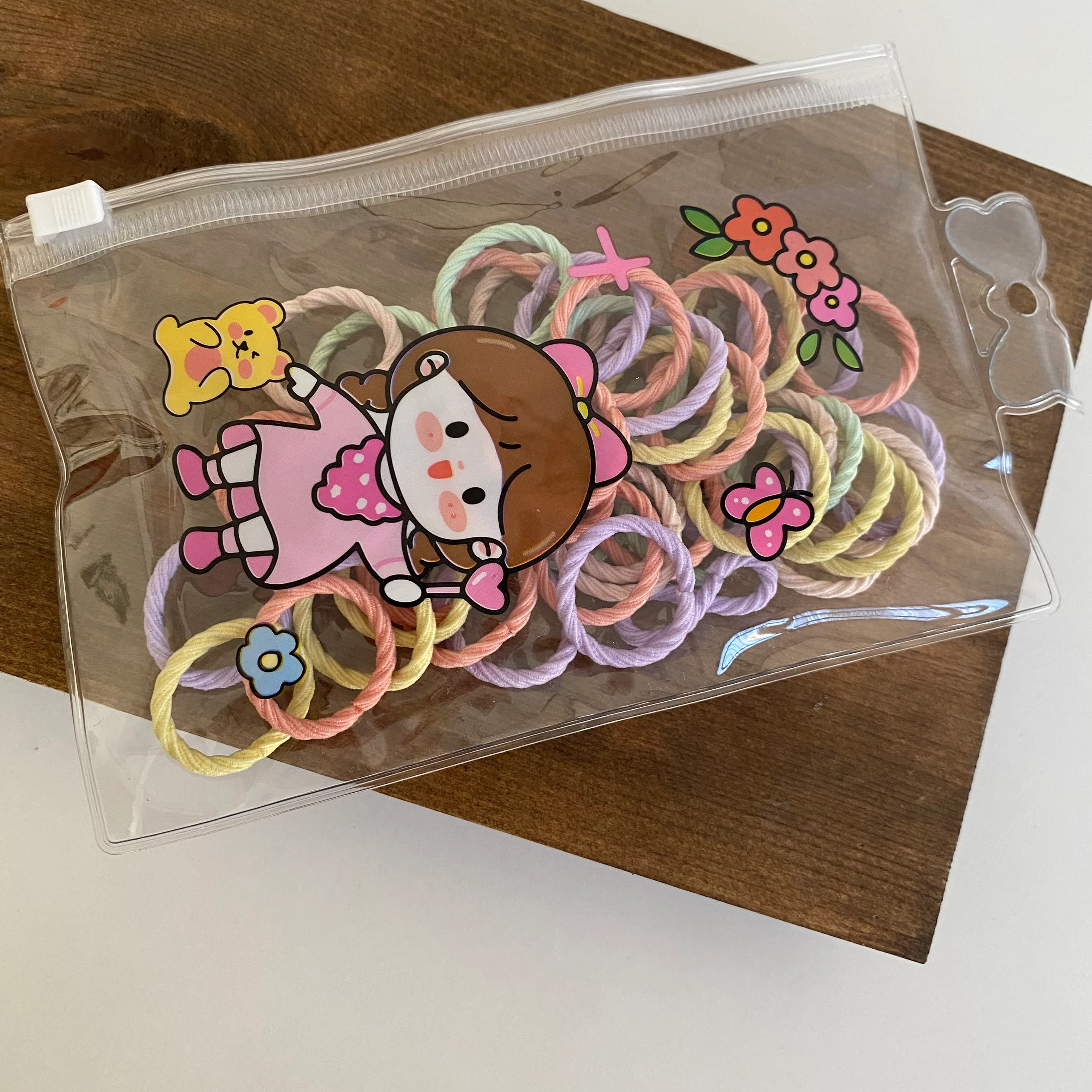 Renkli Mini Paket Lastik Toka