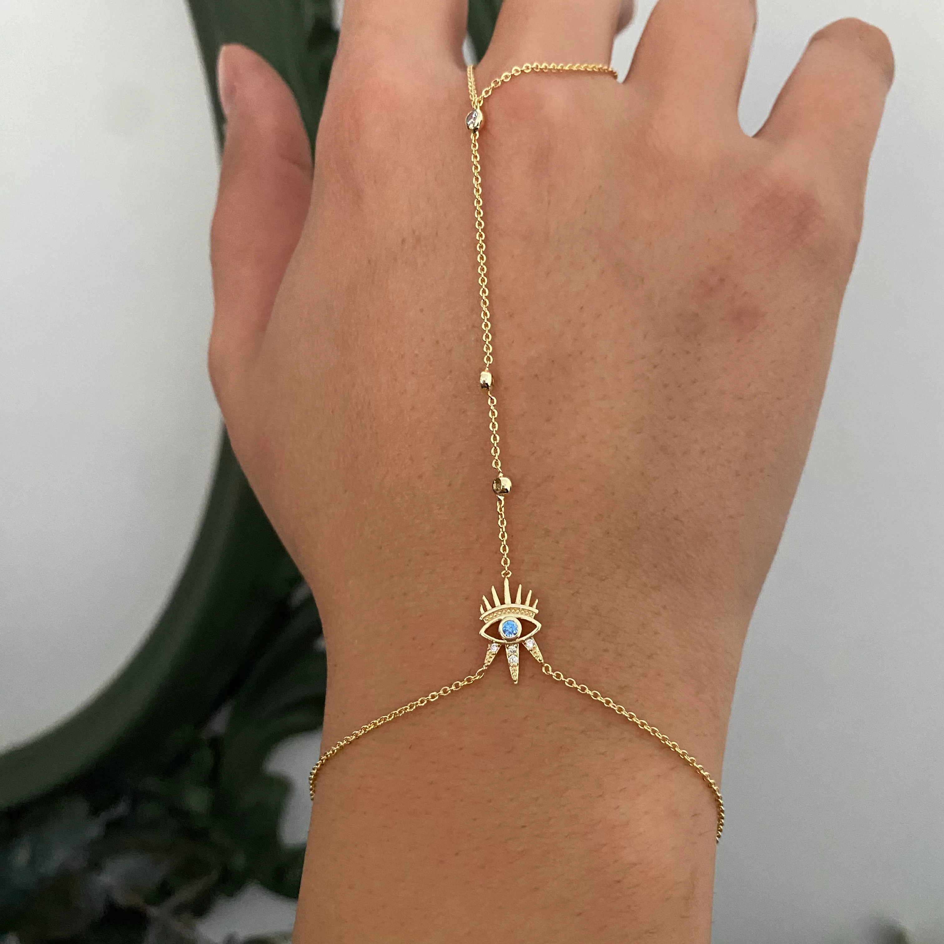 Gold Göz Figür Şahmeran 