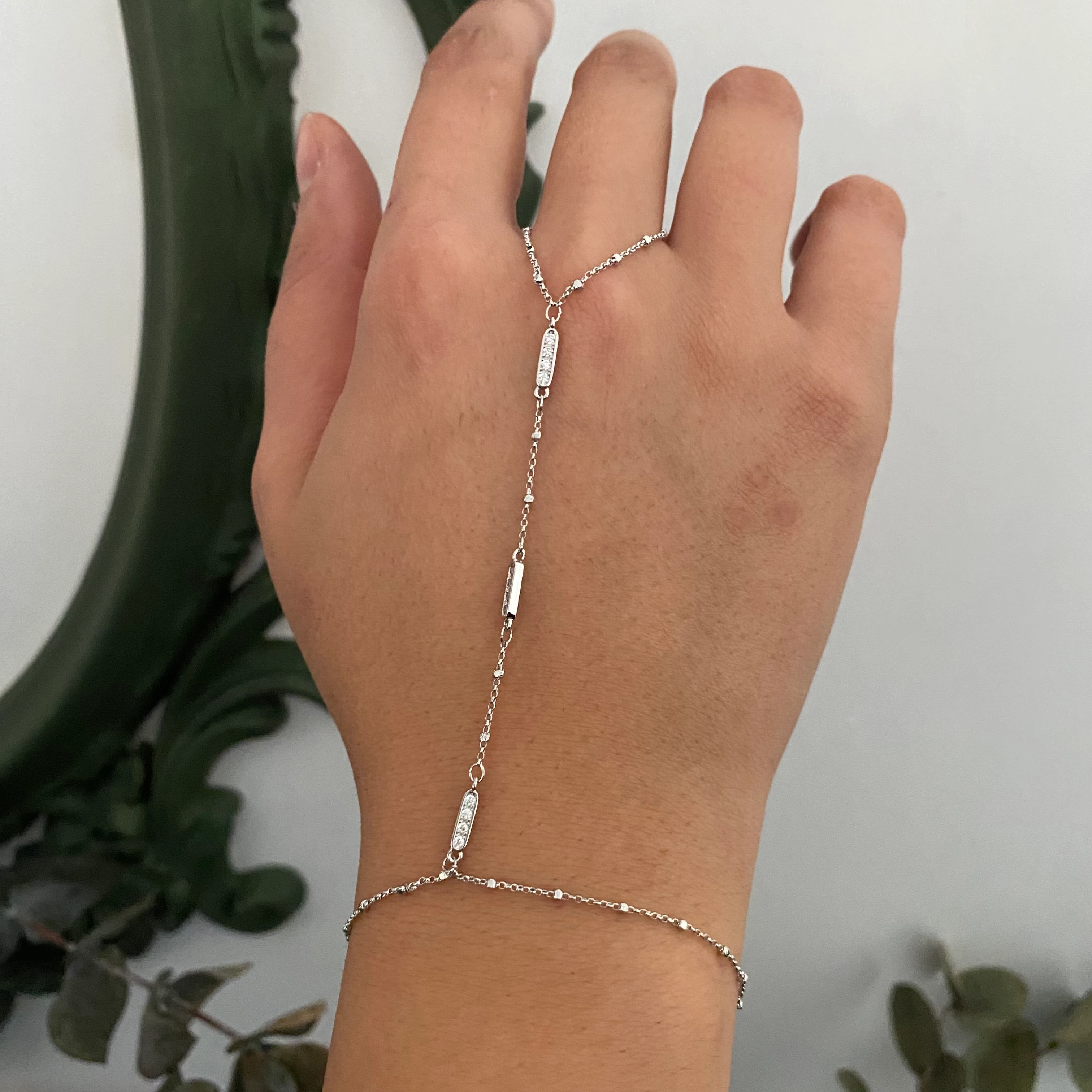 Silver Zirkon Mini Taşlı Şahmeran