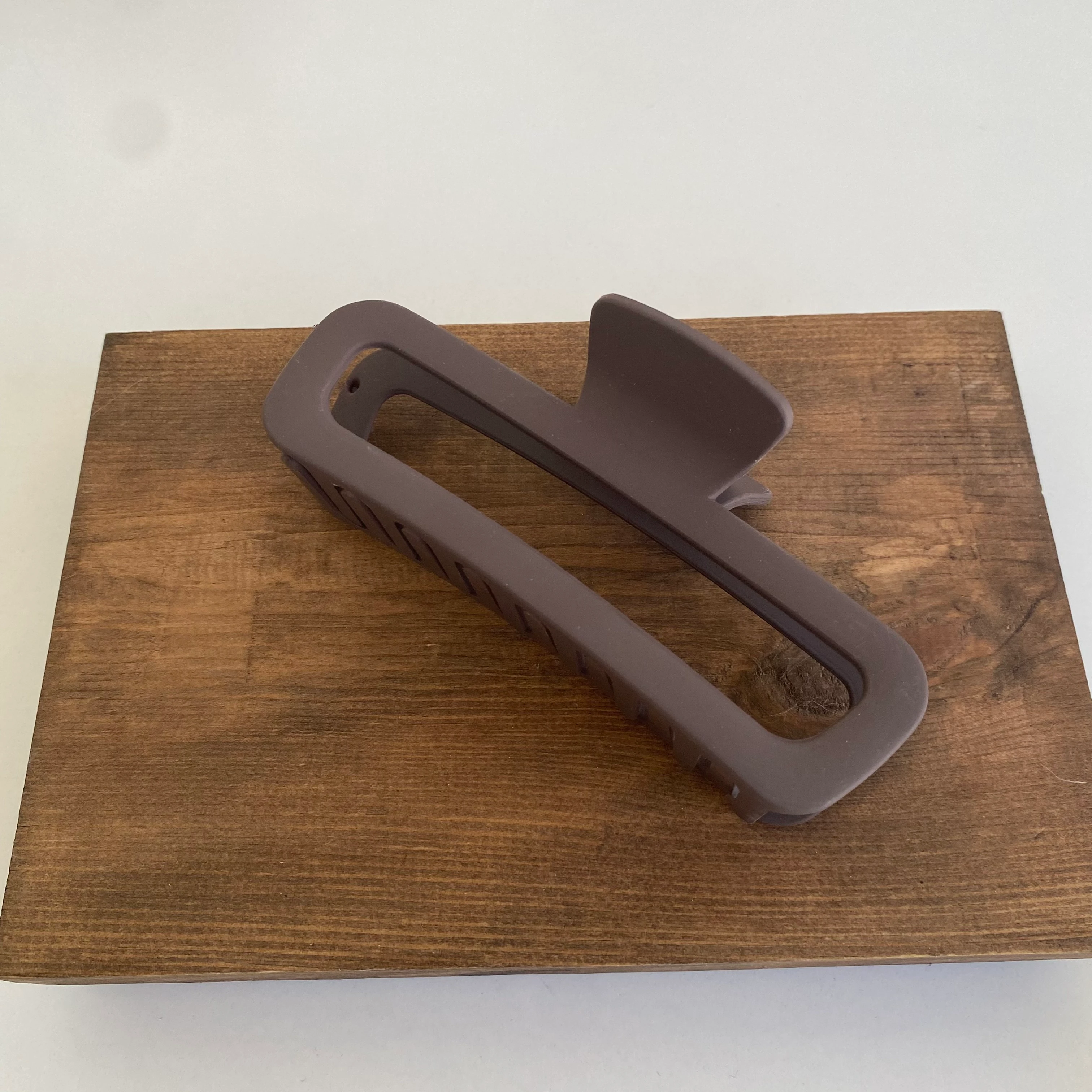 Kahve Mat Dikdörtgen Mandal Toka