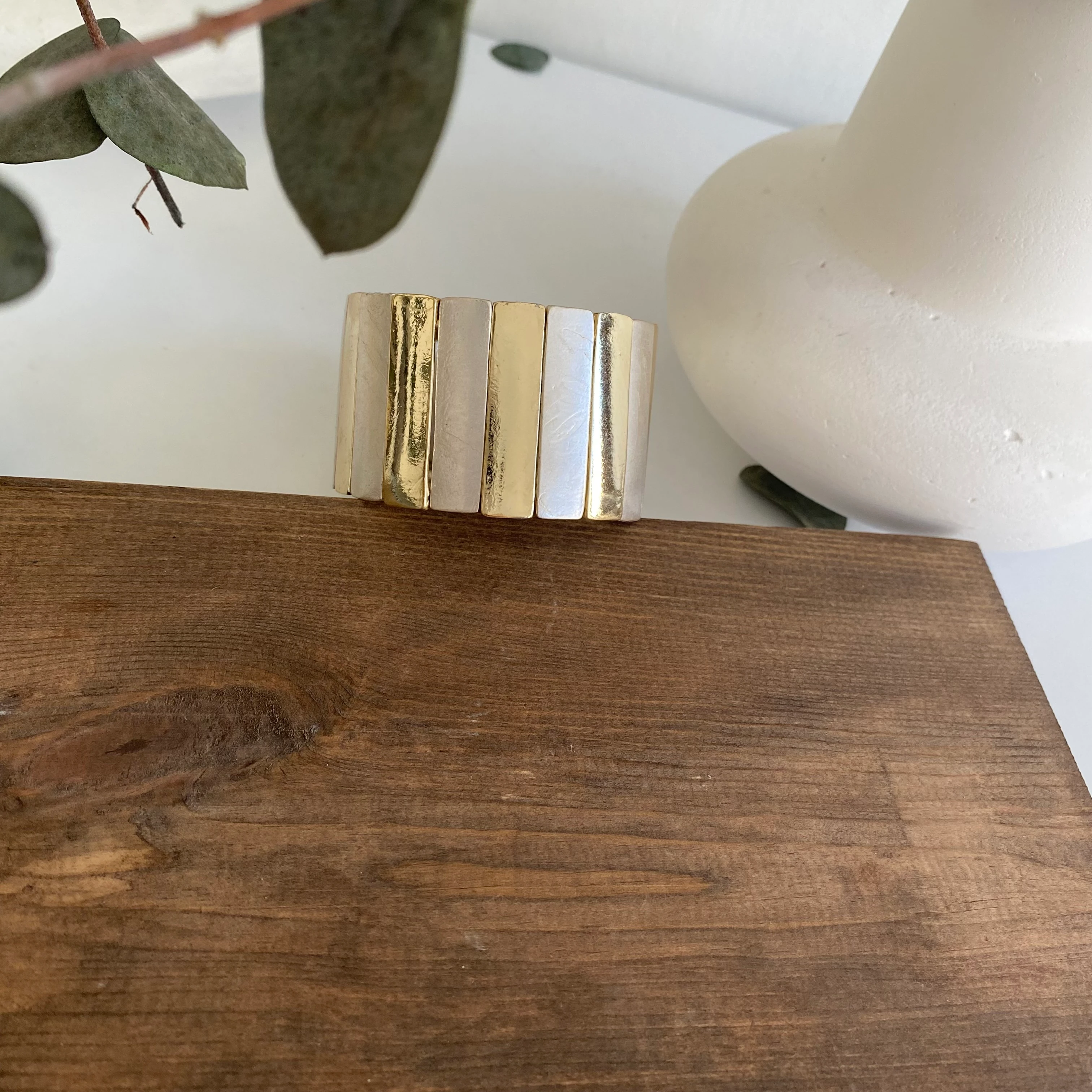 14 Altın Kaplama Gümüş Detay Bileklik