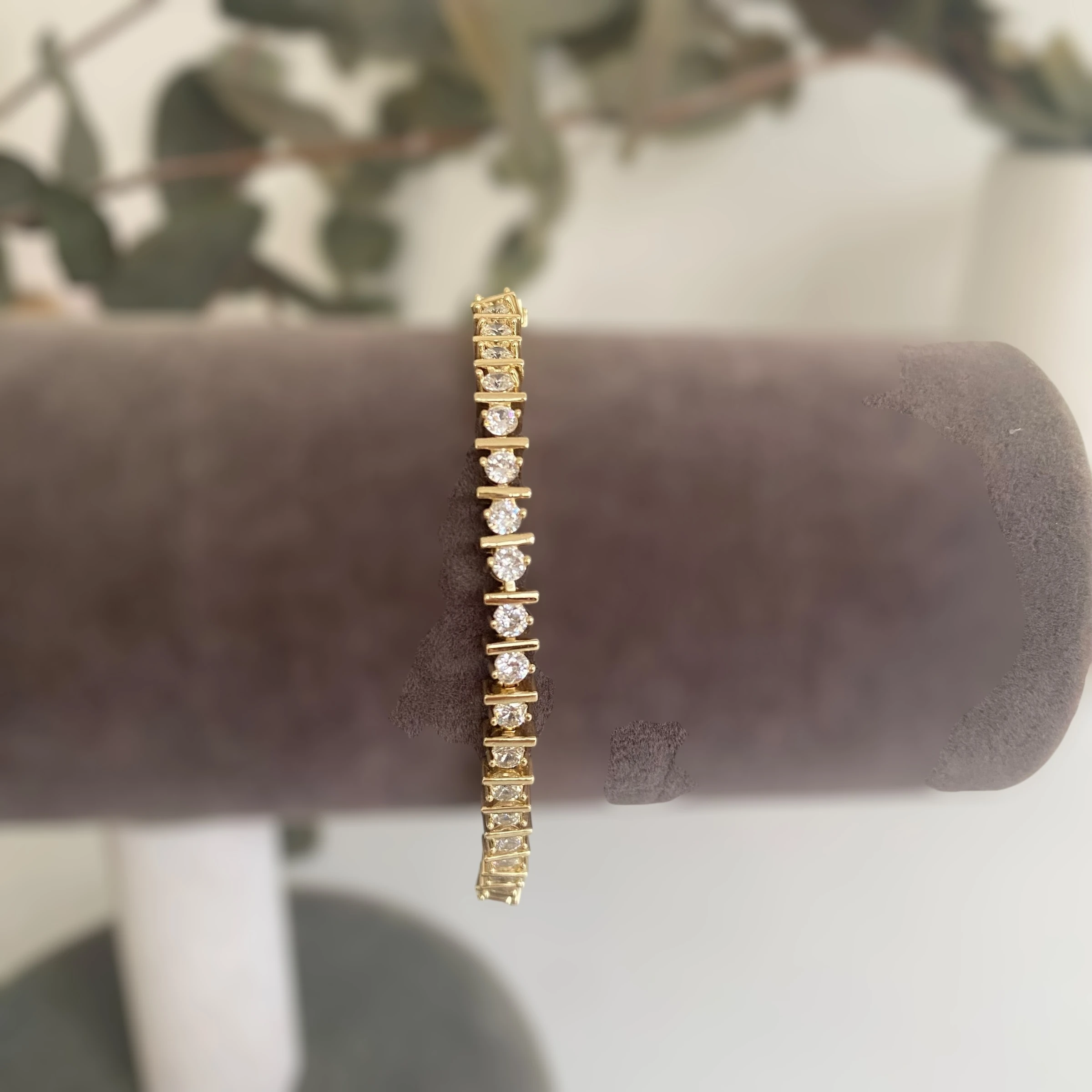 Xuping Zirkon Nokta Taş Tamtur Bileklik