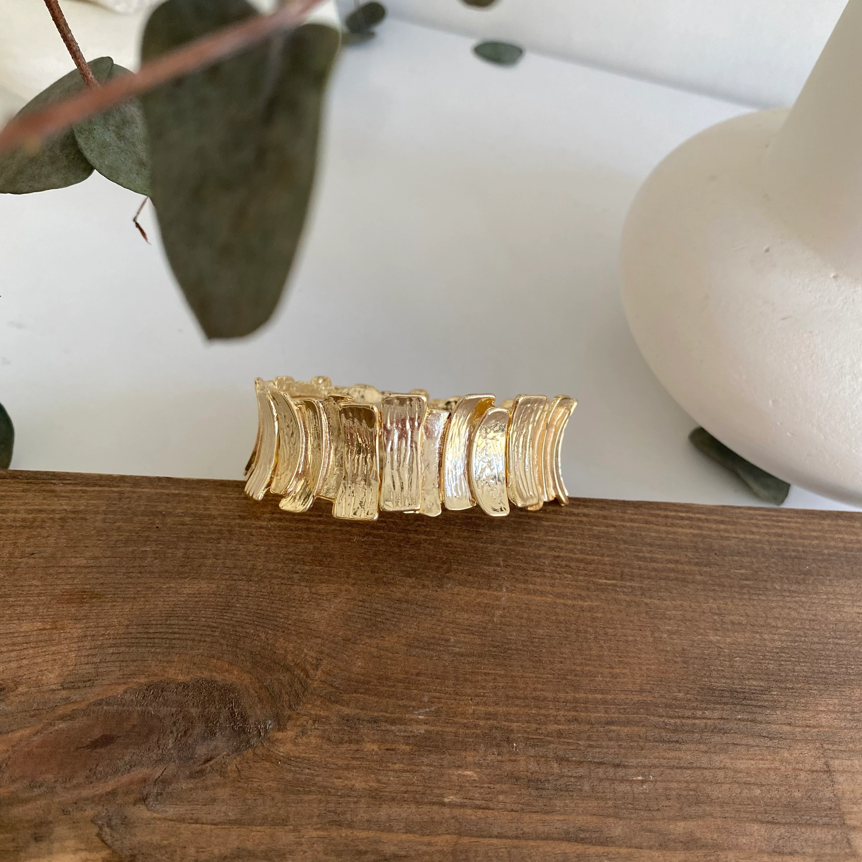 14k Altın Kaplama Tasarım Bileklik