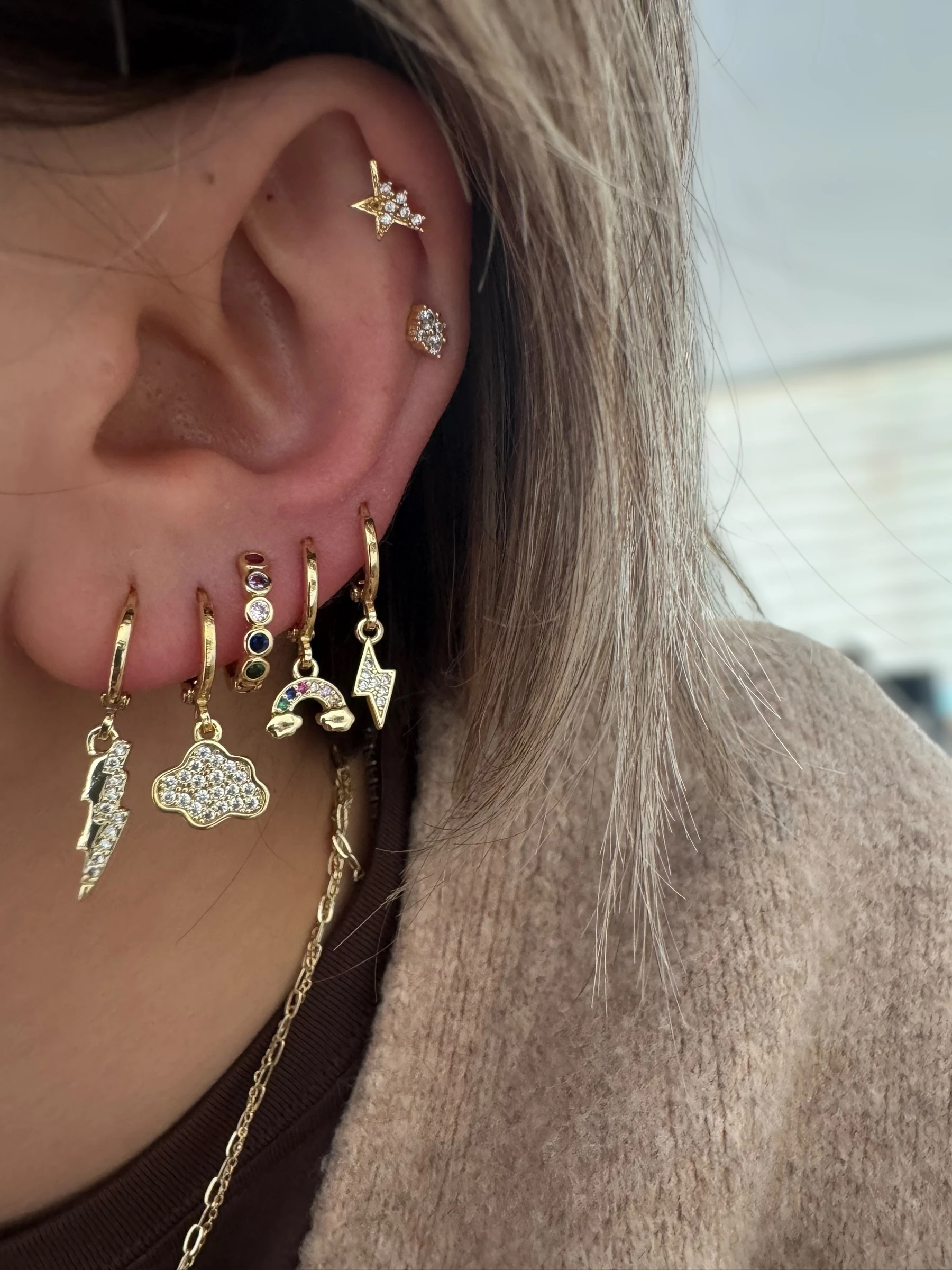 Xuping 6"lı Set Küpe