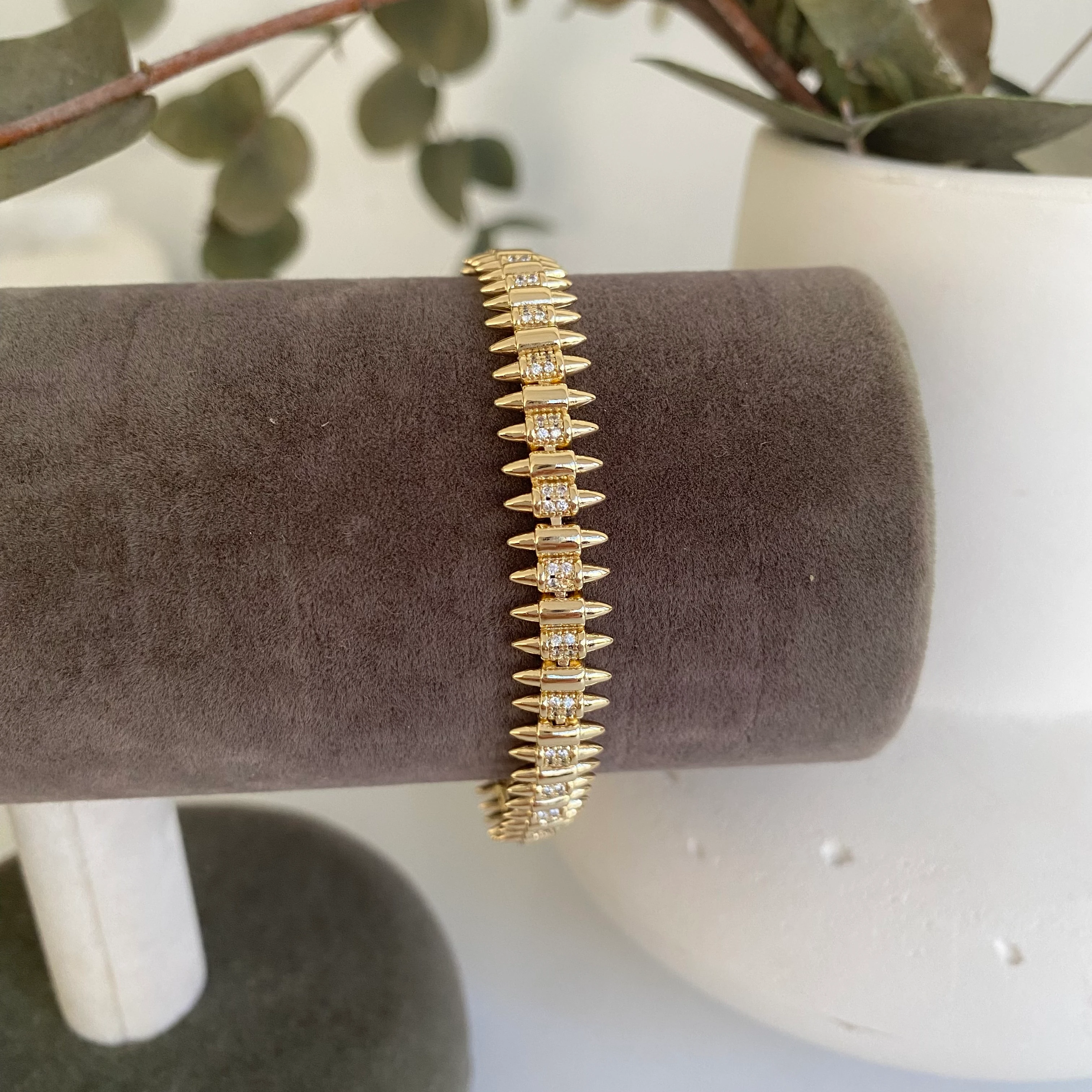 Xuping Modern Tasarım Taşlı Bileklik