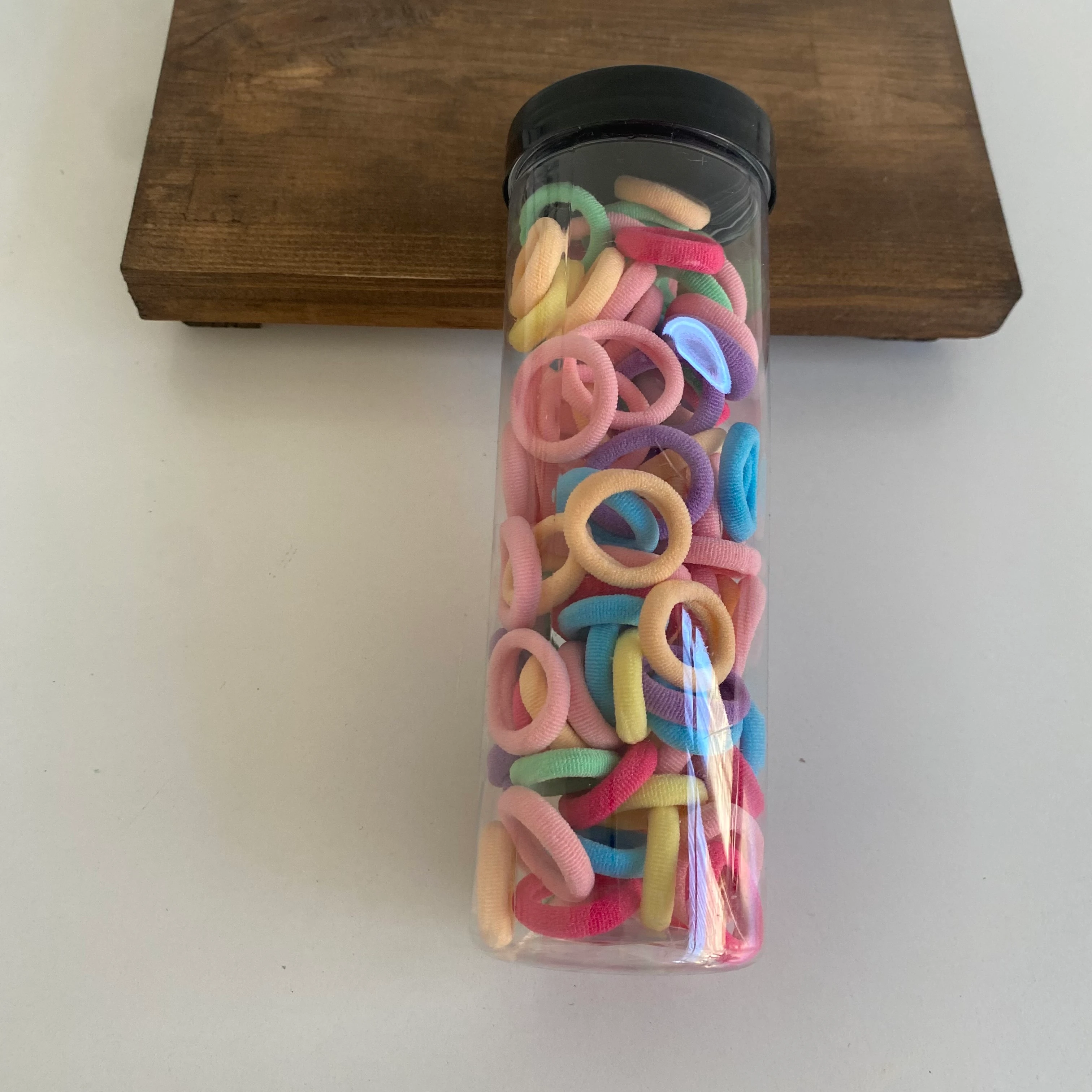 Renkli Mini Lastik Kutu Toka