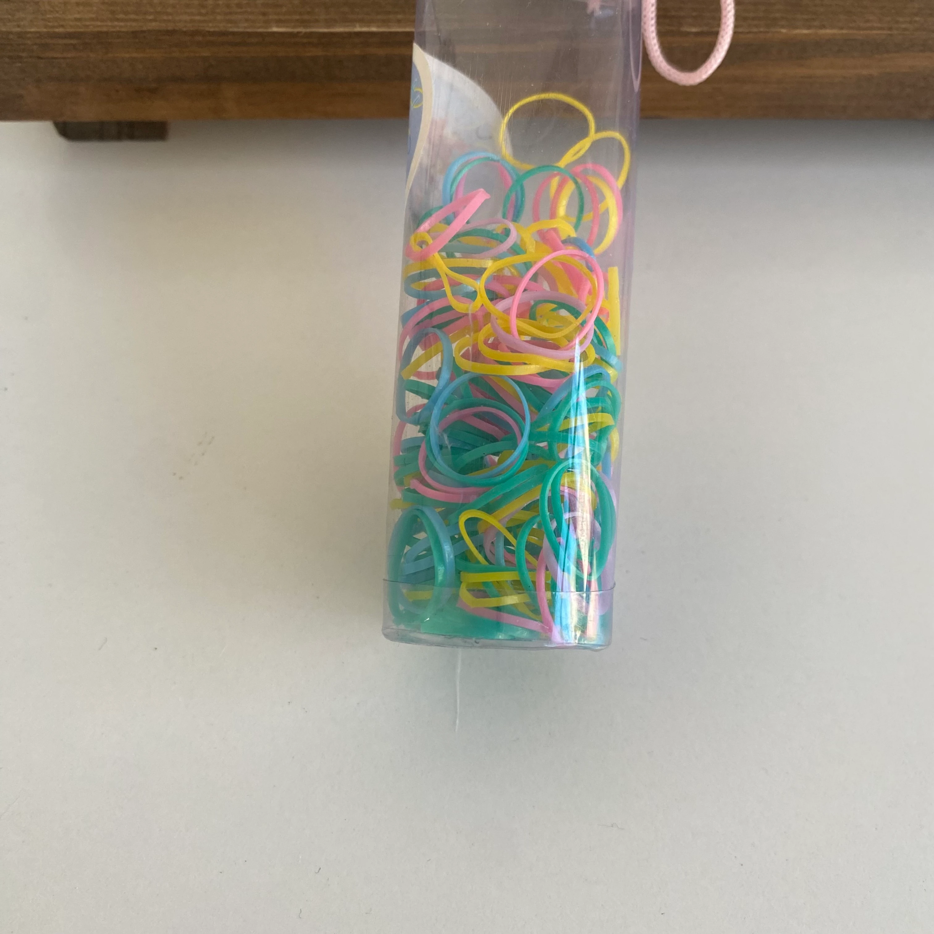 Renkli Mini Lastik Paket Toka