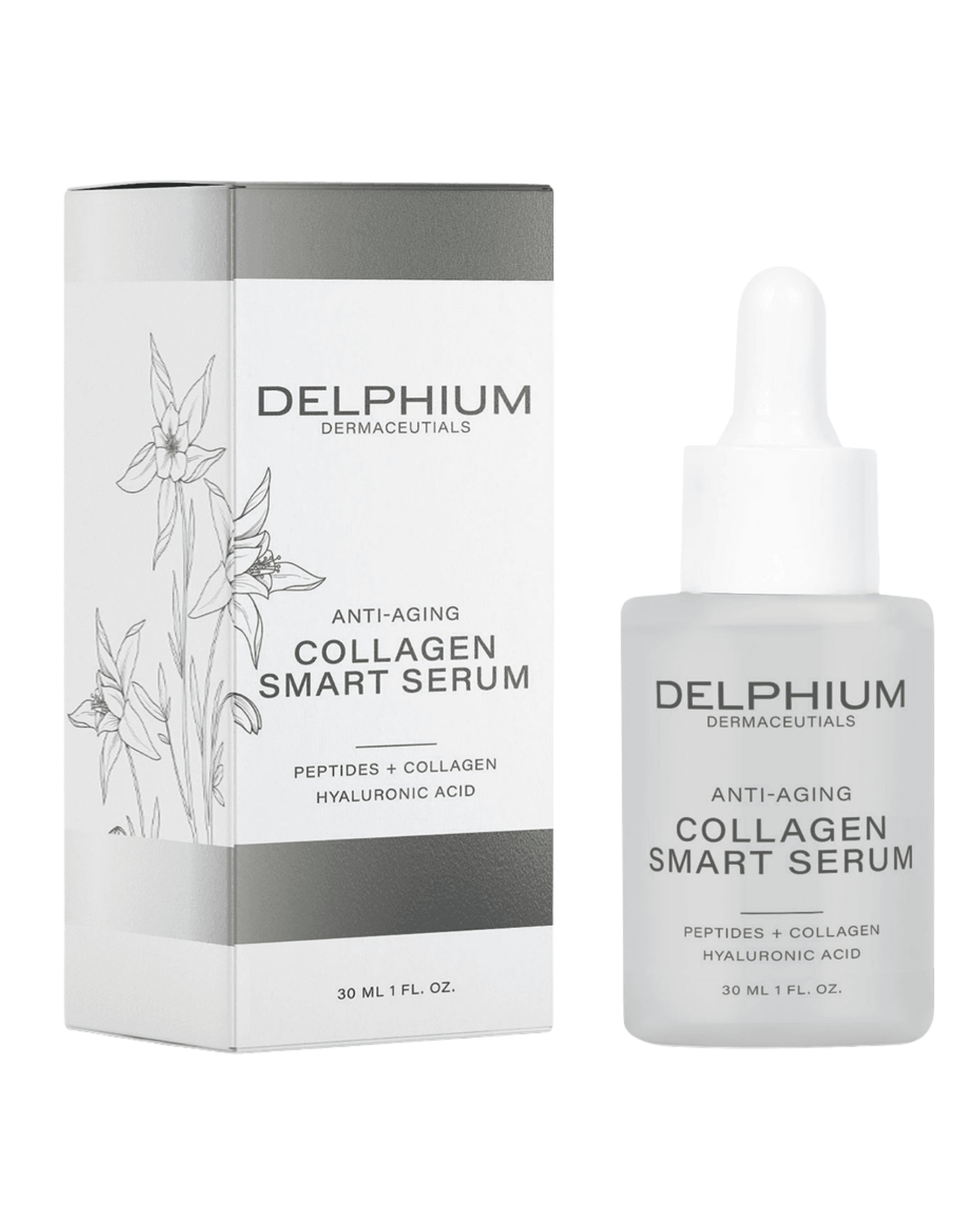 Delphium Kolajen Serumu – Nemlendirici ve Yaşlanma Karşıtı Etki | 30 ml