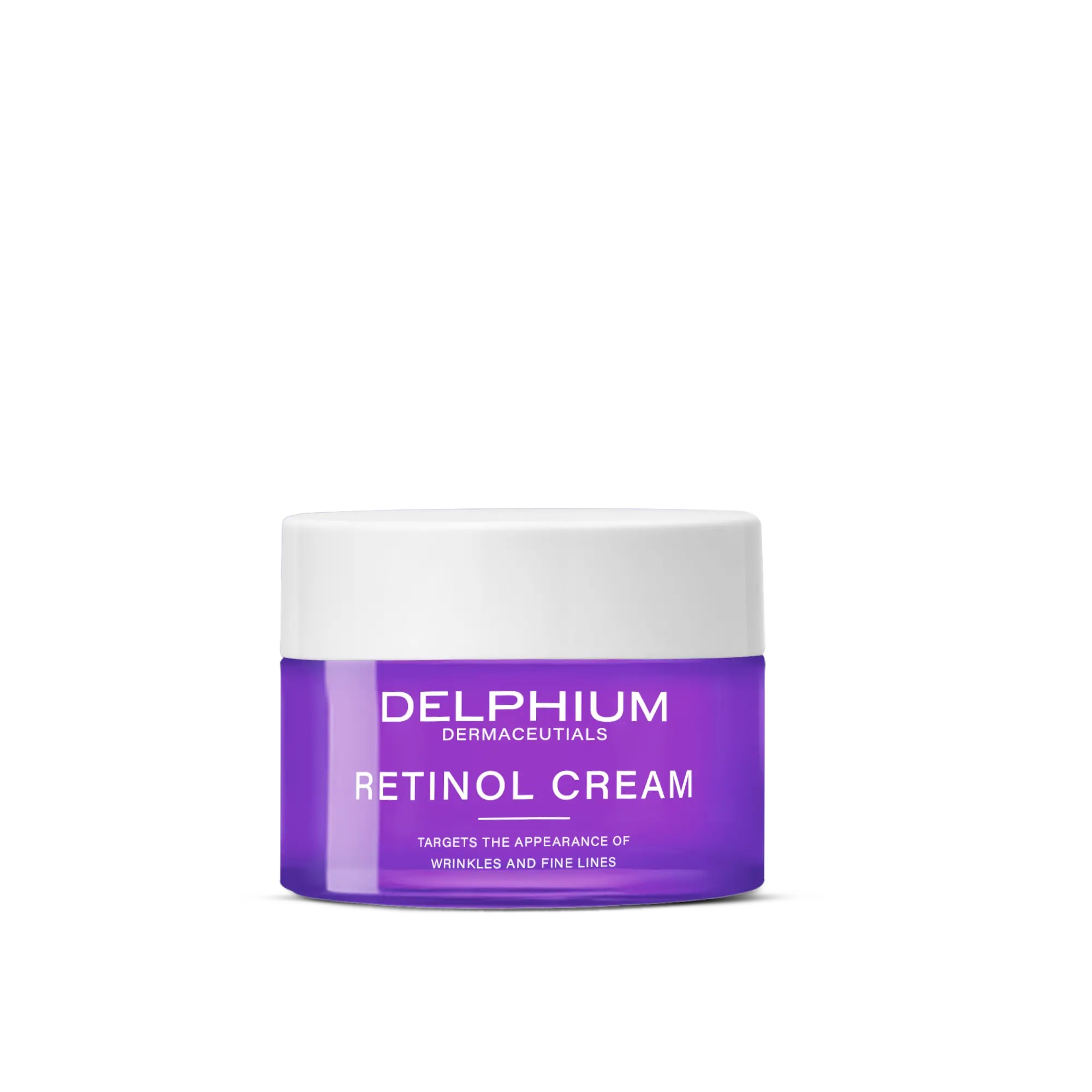 Delphium Retinol Krem – Kırışıklık Karşıtı Gece Bakım Kremi | 50 ml