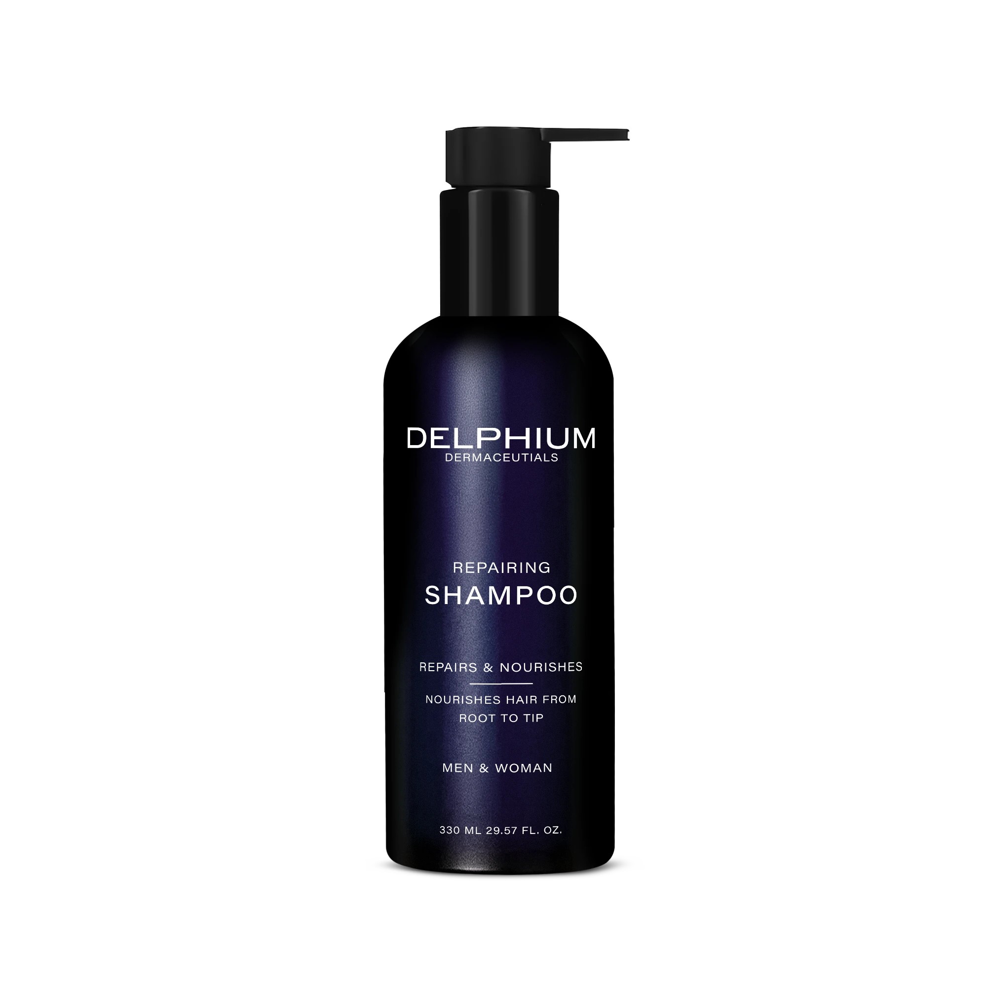 Delphium Onarıcı Şampuan – Kökten Uca Besleyici Bakım | 330 ml