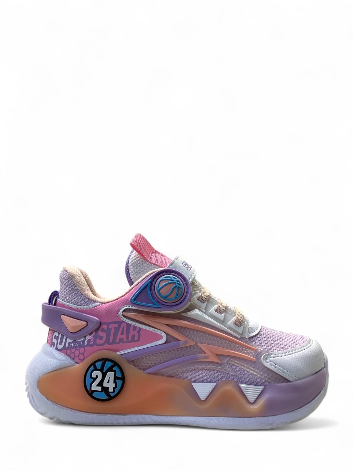 024 Çocuk Rahat Sneaker - Lila