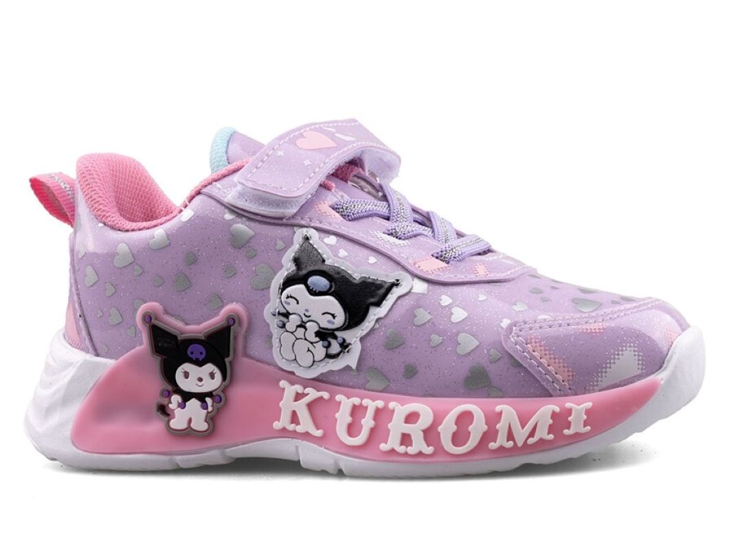 725 Kız Çocuk Okul Öncesi Işıklı Sneaker - Lila