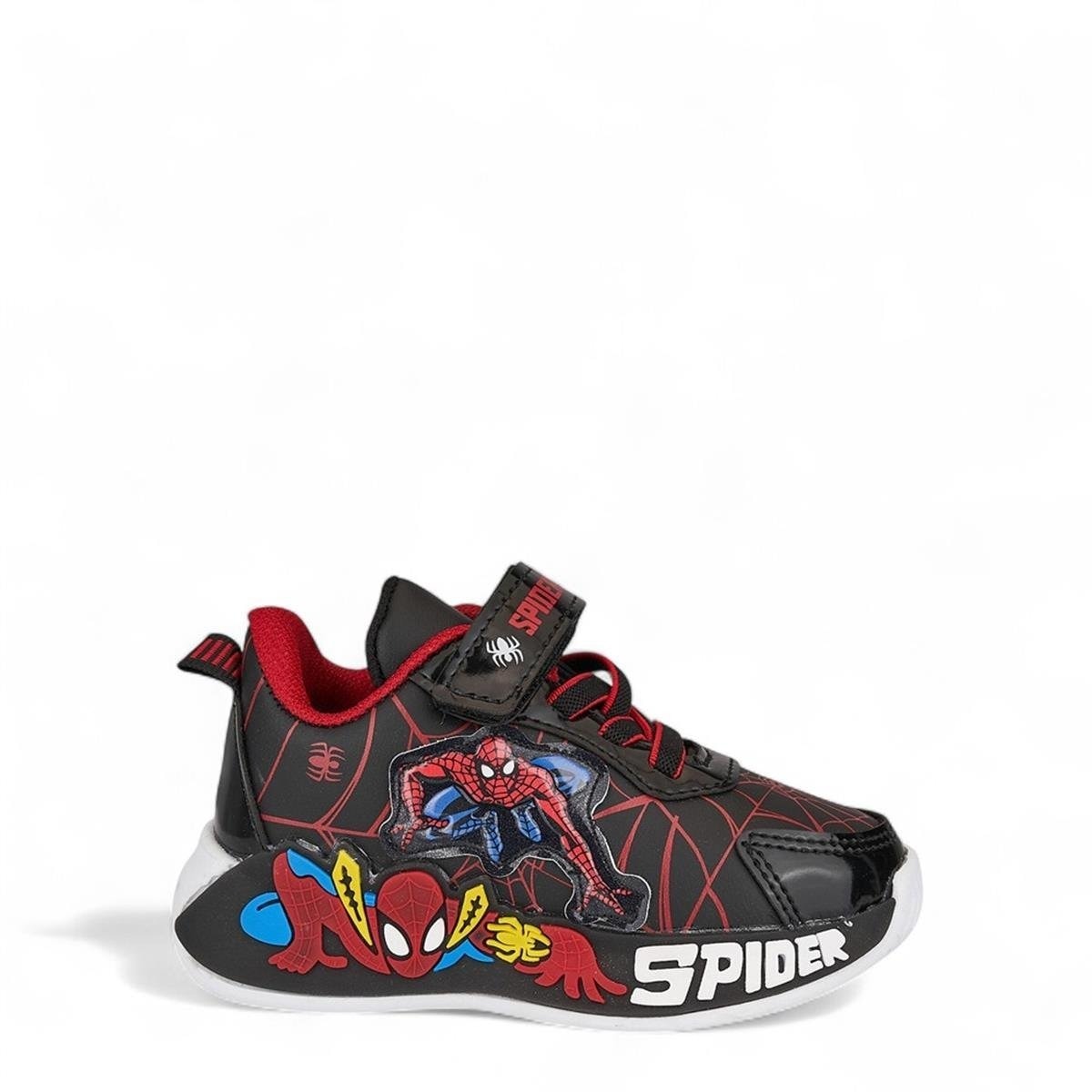 836 Erkek Bebek Işıklı Sneaker - Siyah