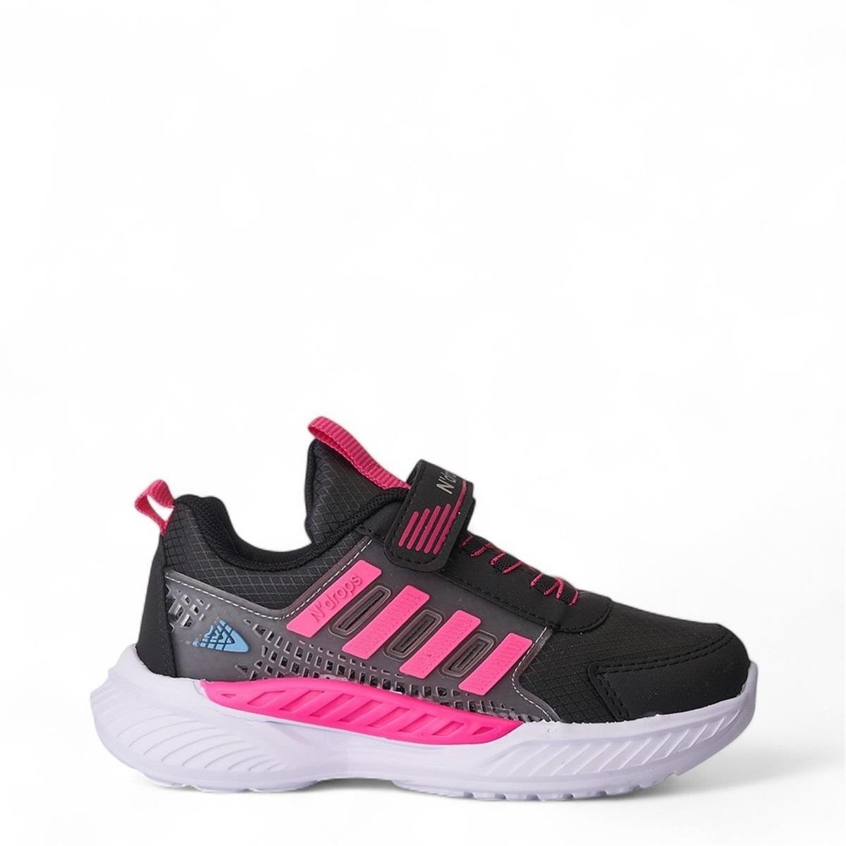 023-1 Çocuk Suya Dayanıklı Rahat Sneaker - Siyah