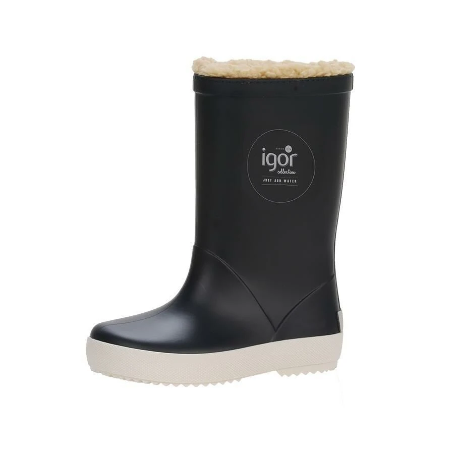 Splash Nautico Çocuk Kürklü Yağmur Çizmesi