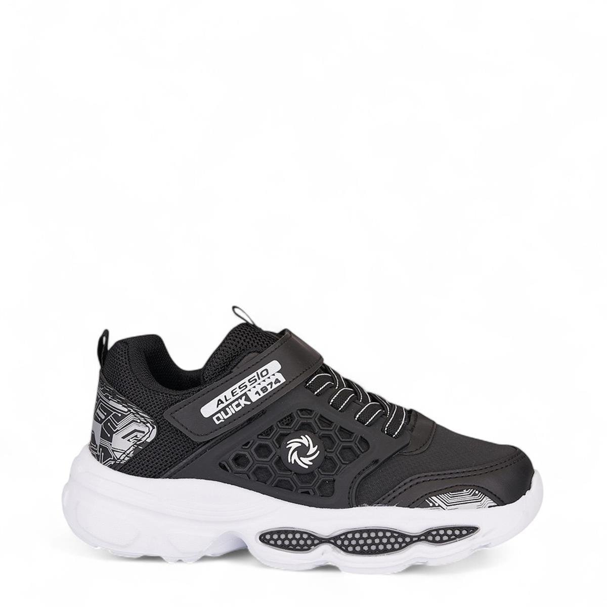 019 Çocuk Rahat Sneaker - Siyah