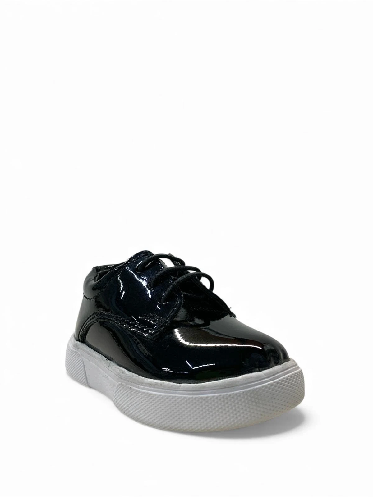 3024 Hafif Erkek Bebek İlk Adım Klasik Ayakkabı - SİYAH RUGAN