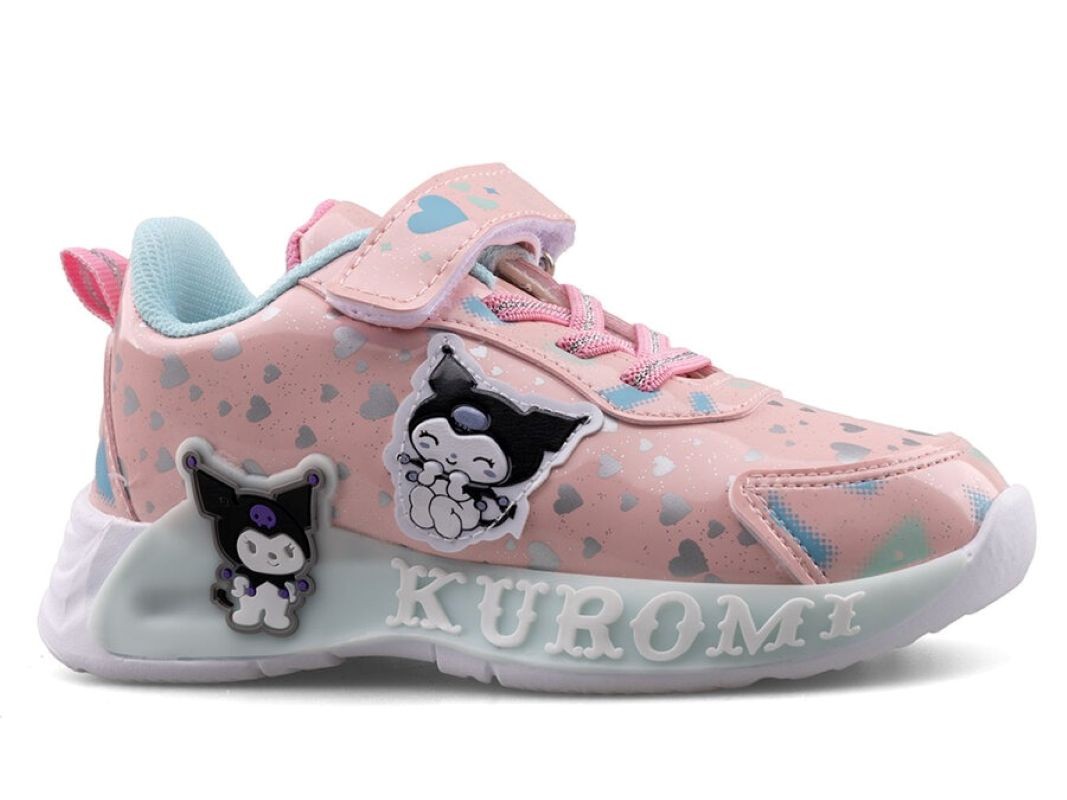 725 Kız Çocuk Okul Öncesi Işıklı Sneaker - Pembe