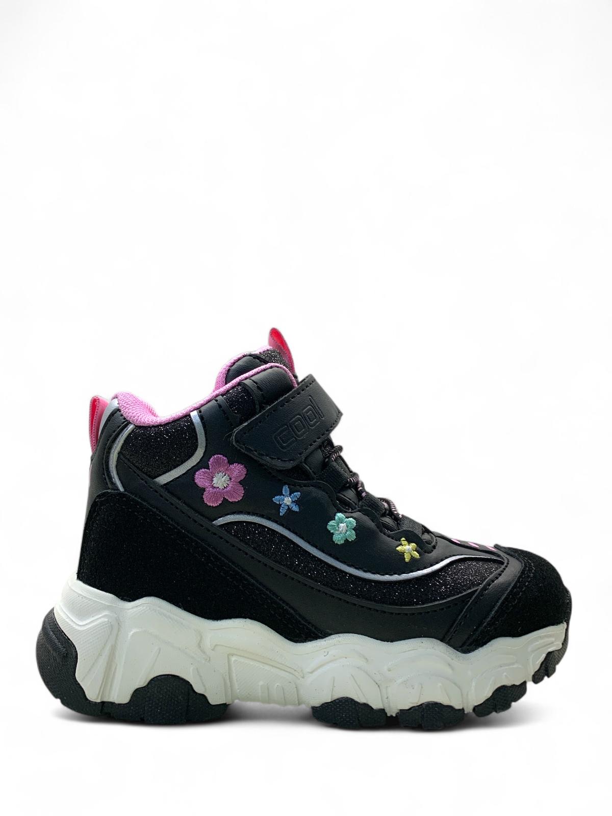 Bella Kız Çocuk Okul Öncesi Rahat Spor Bot - Siyah