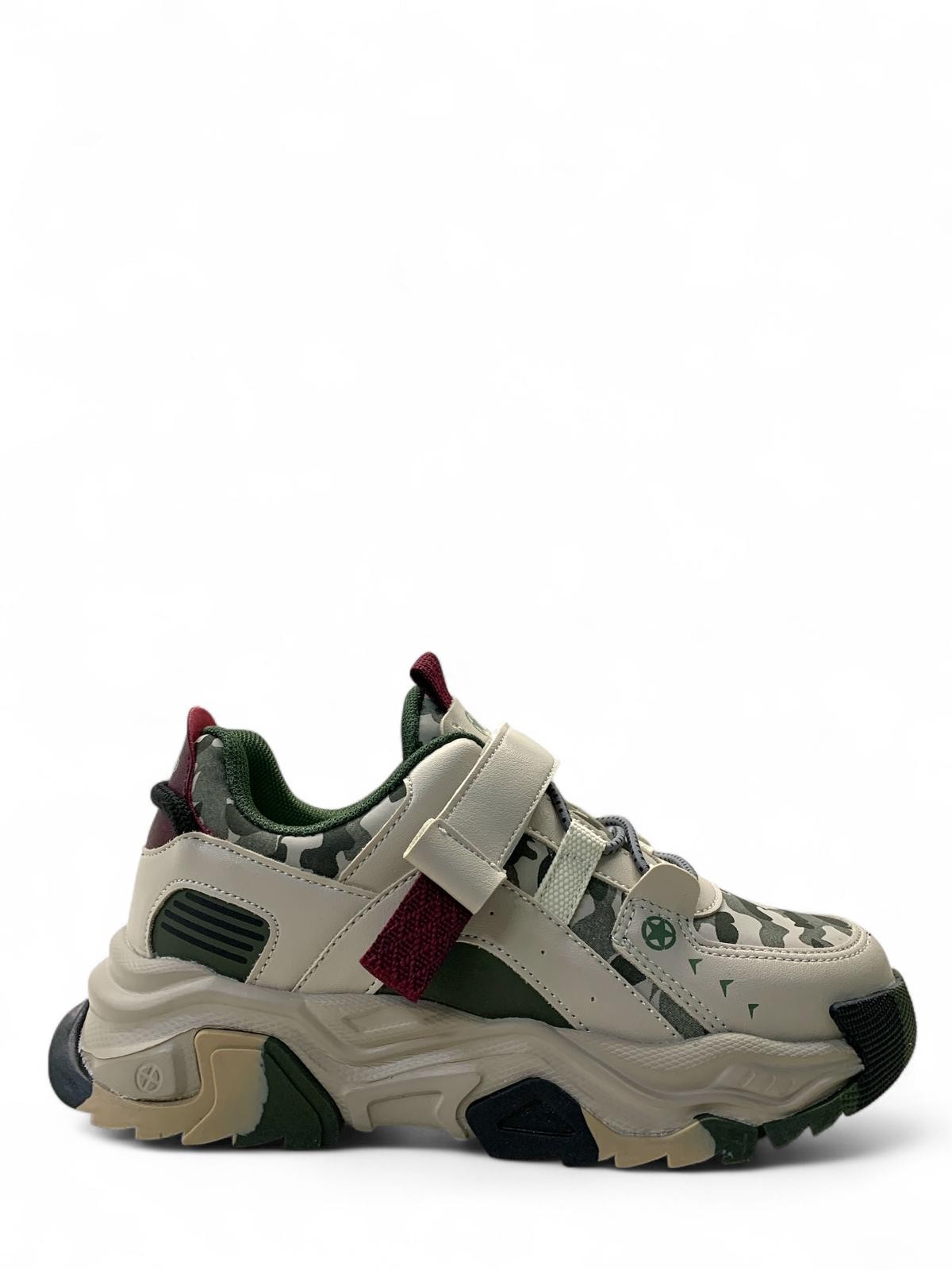 2021 Erkek Çocuk Rahat Sneaker - Krem
